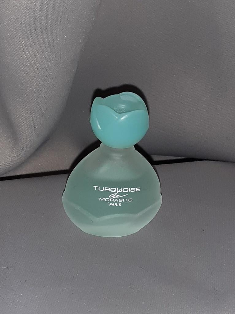 Volle parfum mini Pascal Morabito Turquase, Ophalen of Verzenden, Zo goed als nieuw, Miniatuur, Gevuld