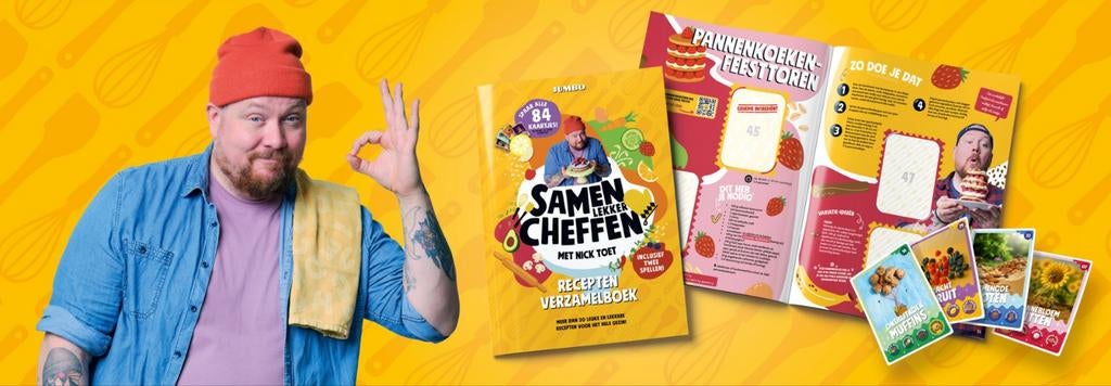 Bakplaatjes Recepten Verzamelboek Samen lekker Cheffen, Verzamelen, Supermarktacties, Jumbo, Ophalen of Verzenden