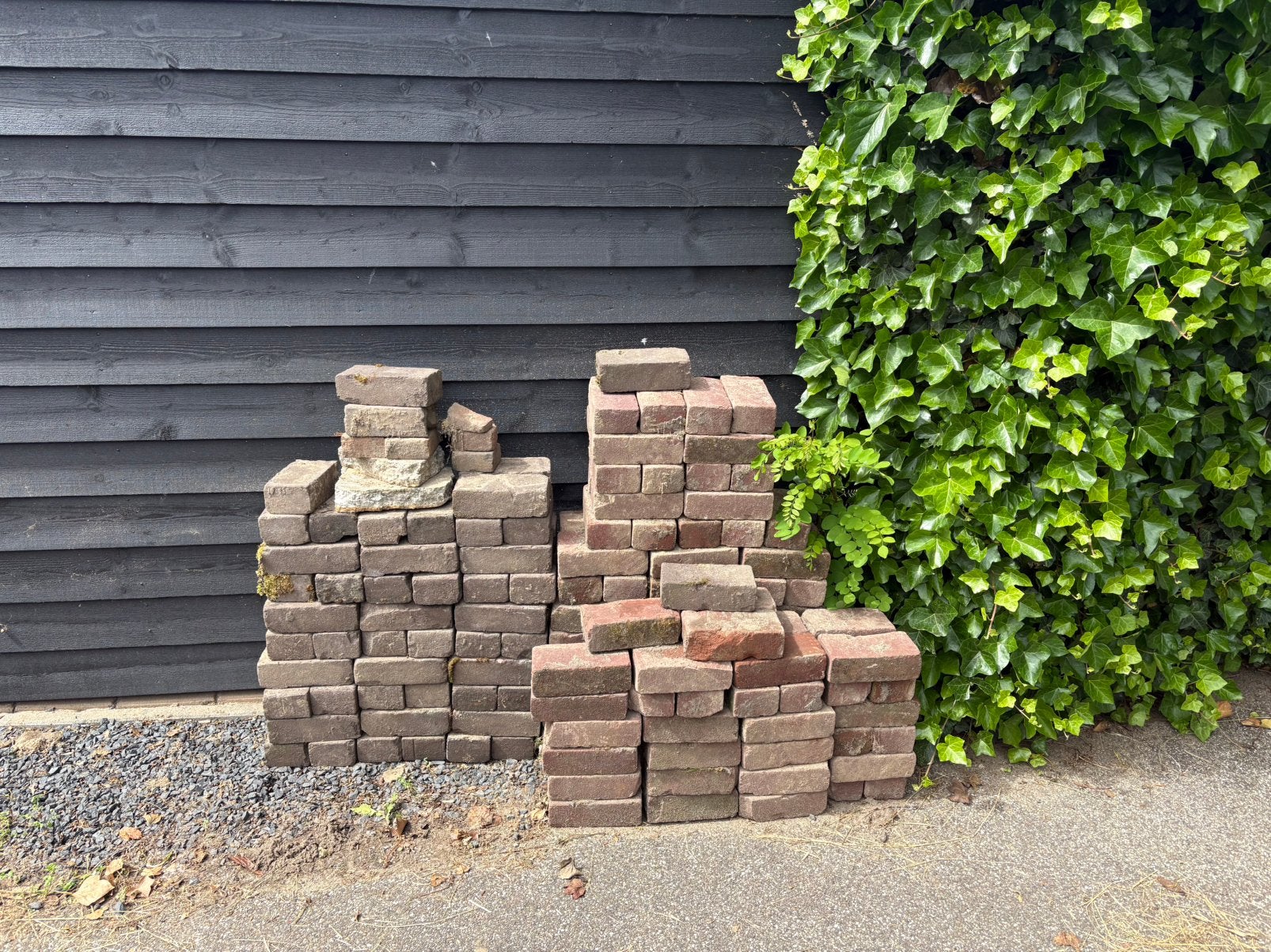Stenen voor tuin en terras, Ophalen, Gebruikt, Beton, Klinkers