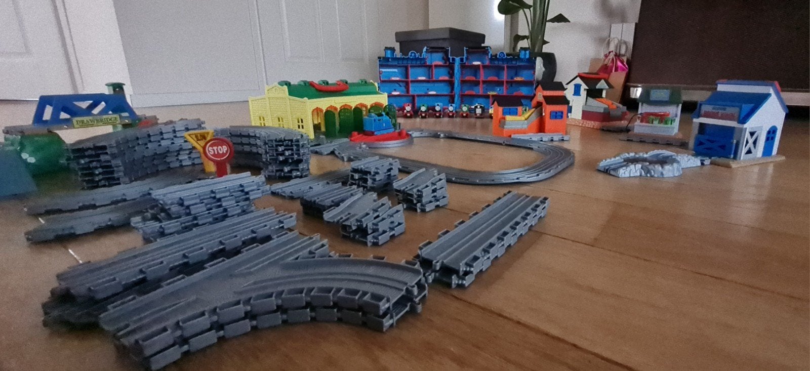 Thomas de trein set, Kinderen en Baby's, Speelgoed | Thomas de Trein, Ophalen, Zo goed als nieuw
