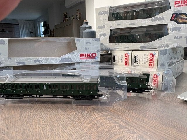 piko 58032 personen rijtuig 3e klas, Gelijkstroom, NS, Nieuw, Wagon