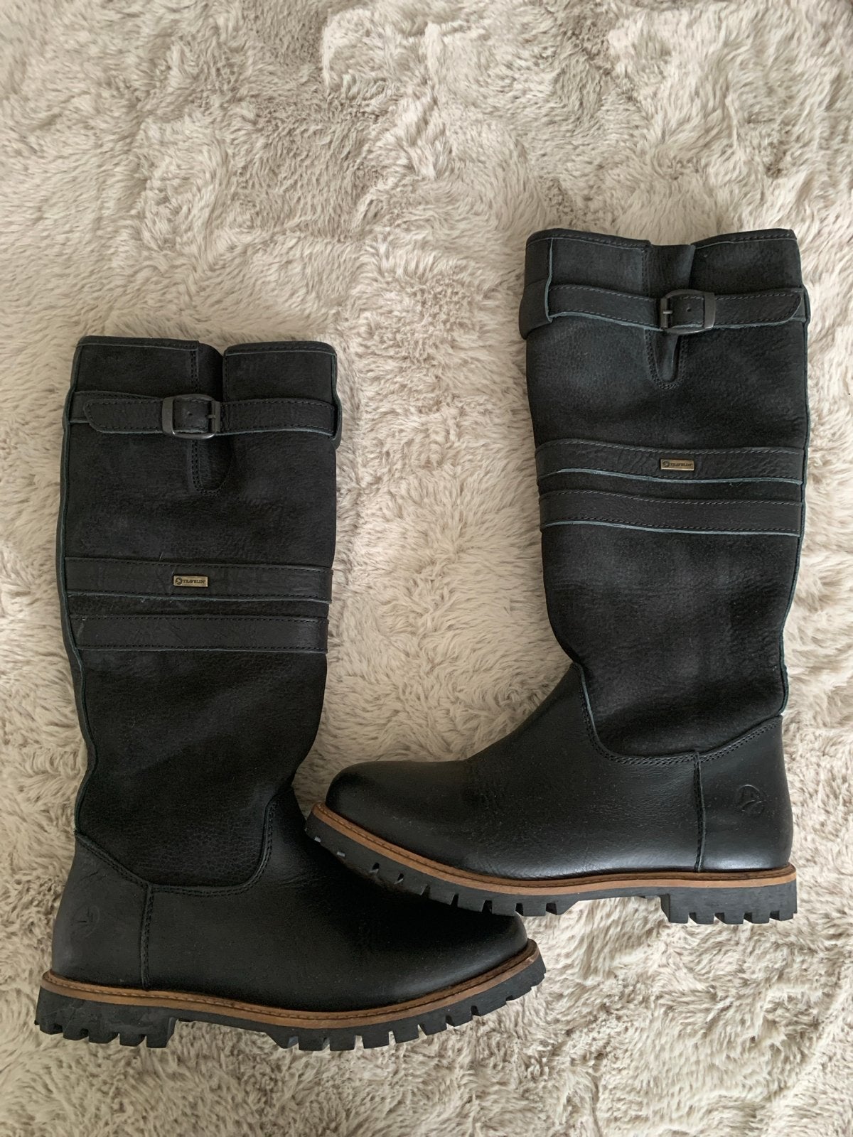 Travelin' Outdoor Laarzen Zwart Maat 41, Ophalen of Verzenden, Nieuw, Zwart, Hoge laarzen