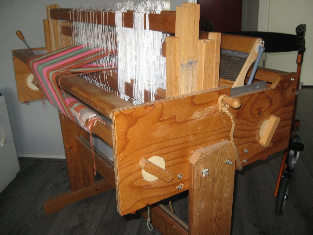 Handweef getouw te koop, Ophalen, Gebruikt