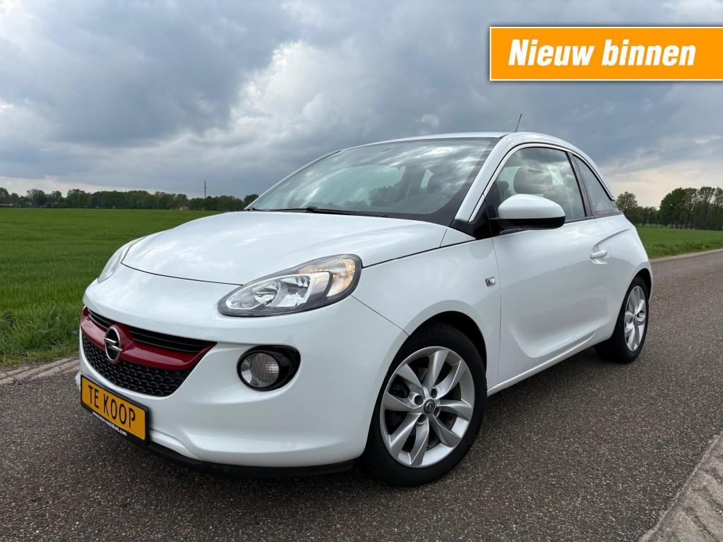 Opel ADAM 1.2 GLAM / AIRCO / CRUISE / 1E EIGENAAR!, Auto's, ADAM, Gebruikt, Wit, Bedrijf