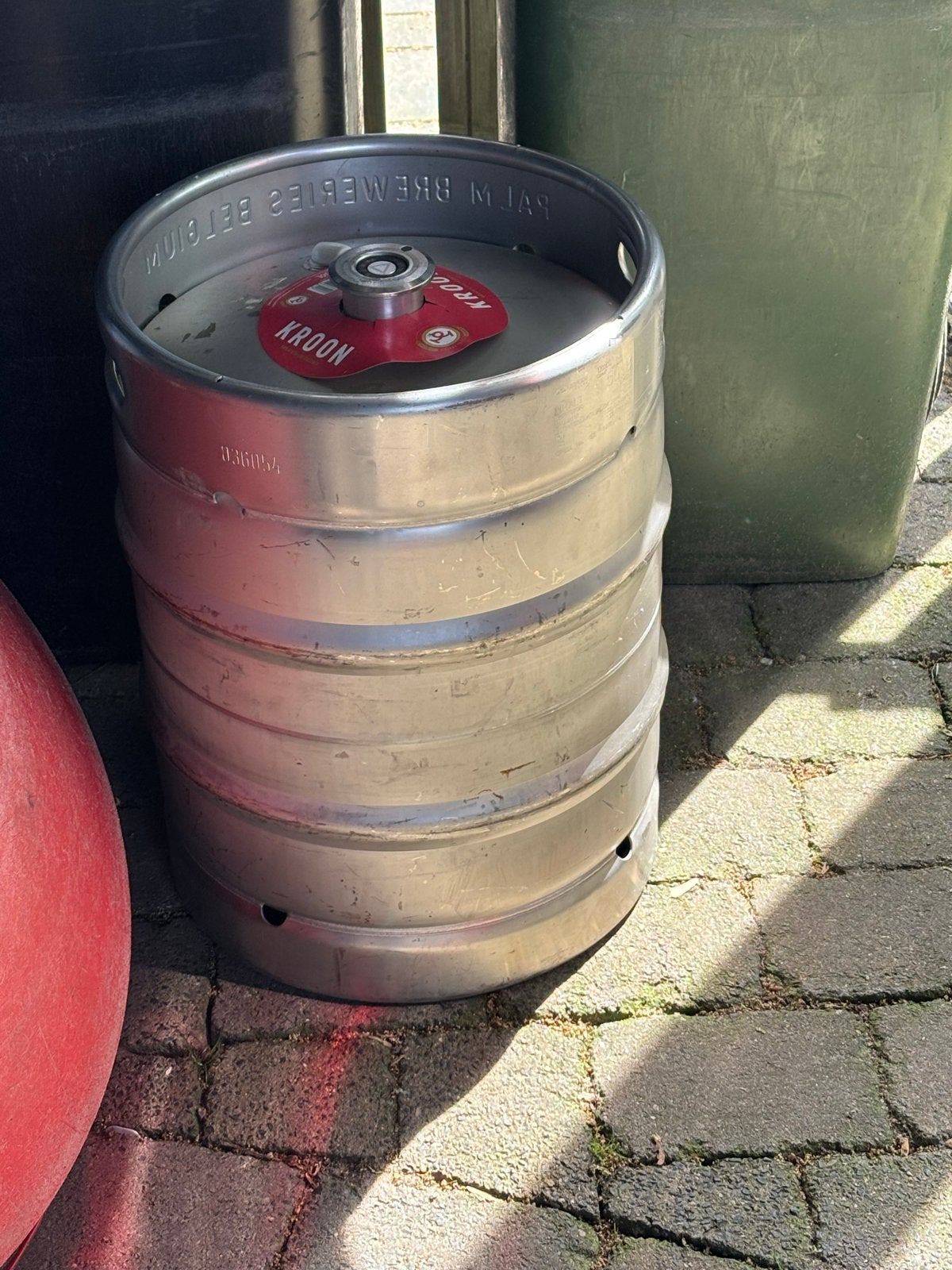 Leeg Kroon bierfust - Decoratie of verzameling, Ophalen of Verzenden, Gebruikt