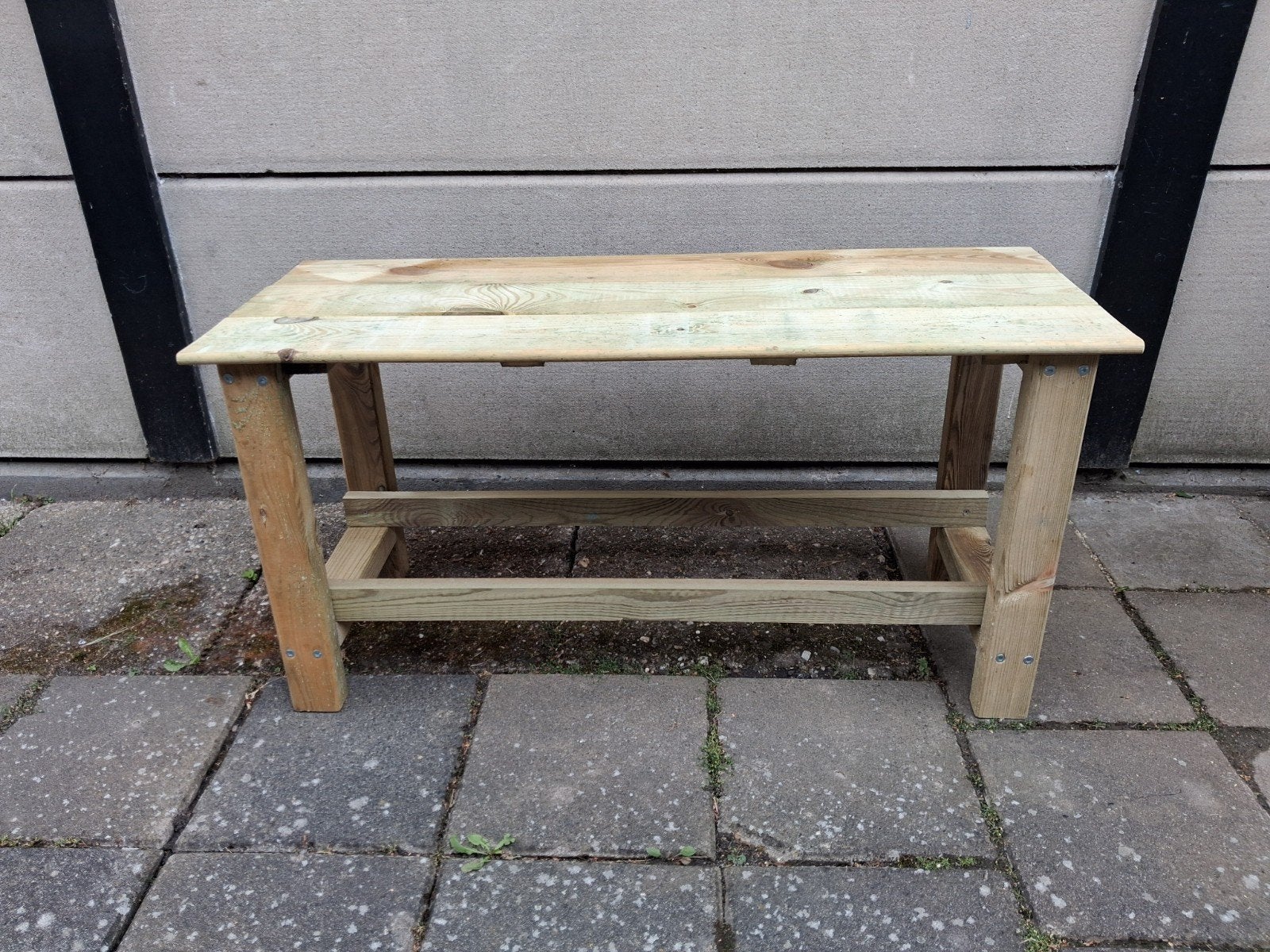 Tuinbankje, Tuin en Terras, Ophalen, Zo goed als nieuw, Hout