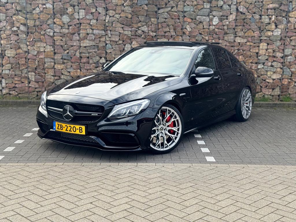 Mercedes-Benz C-klasse AMG 63 S Stufe-2 Panorama, Auto's, Automaat, Achterwielaandrijving, Gebruikt, 510 pk
