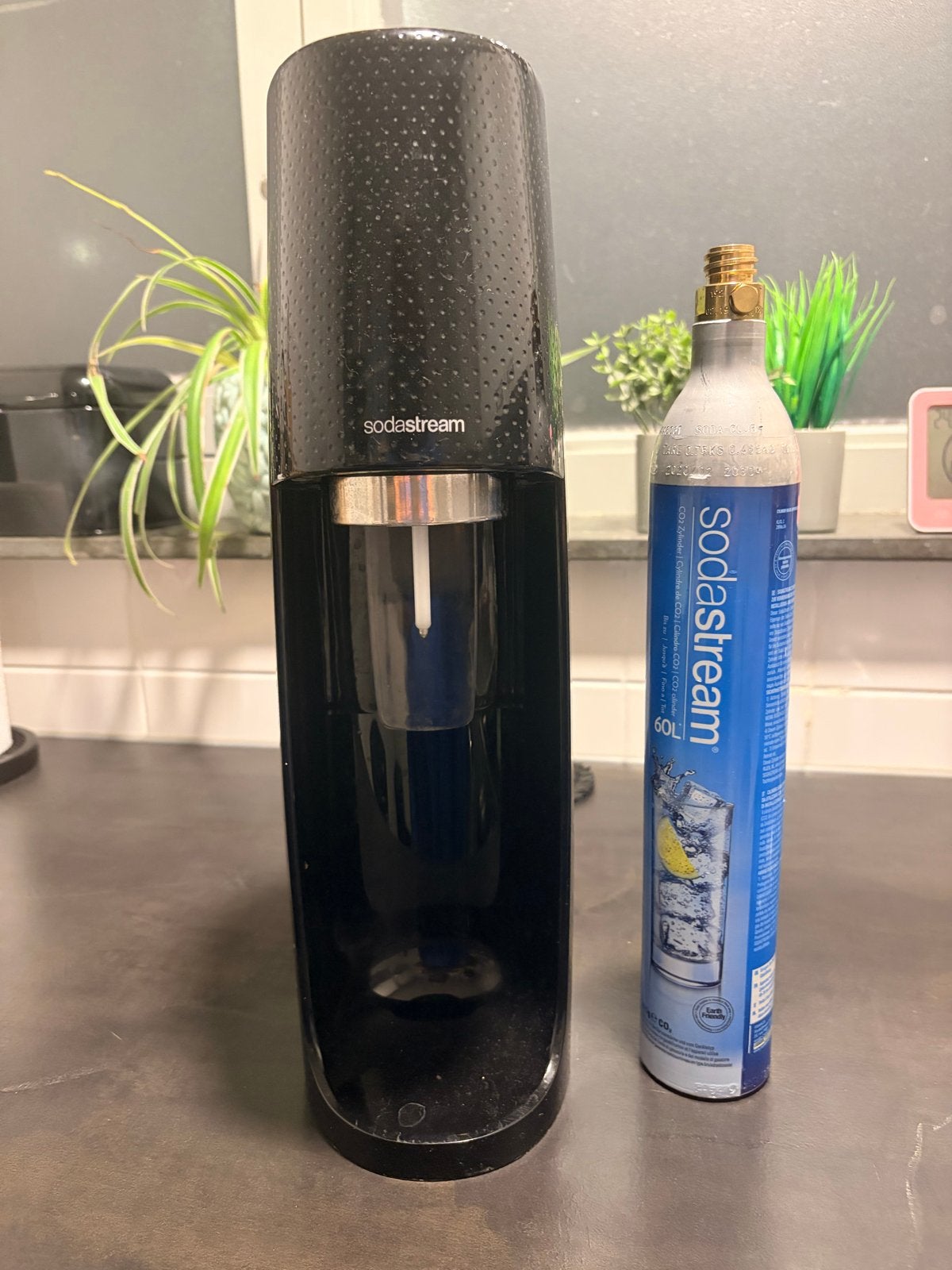 Sodastream met (lege)CO2-cilinder, Ophalen, Gebruikt