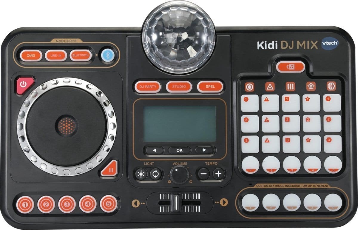 VTech Kidi DJ Mix met draaitafel, discolamp en launchpad, Ophalen, Zo goed als nieuw, Dj-set, Overige merken