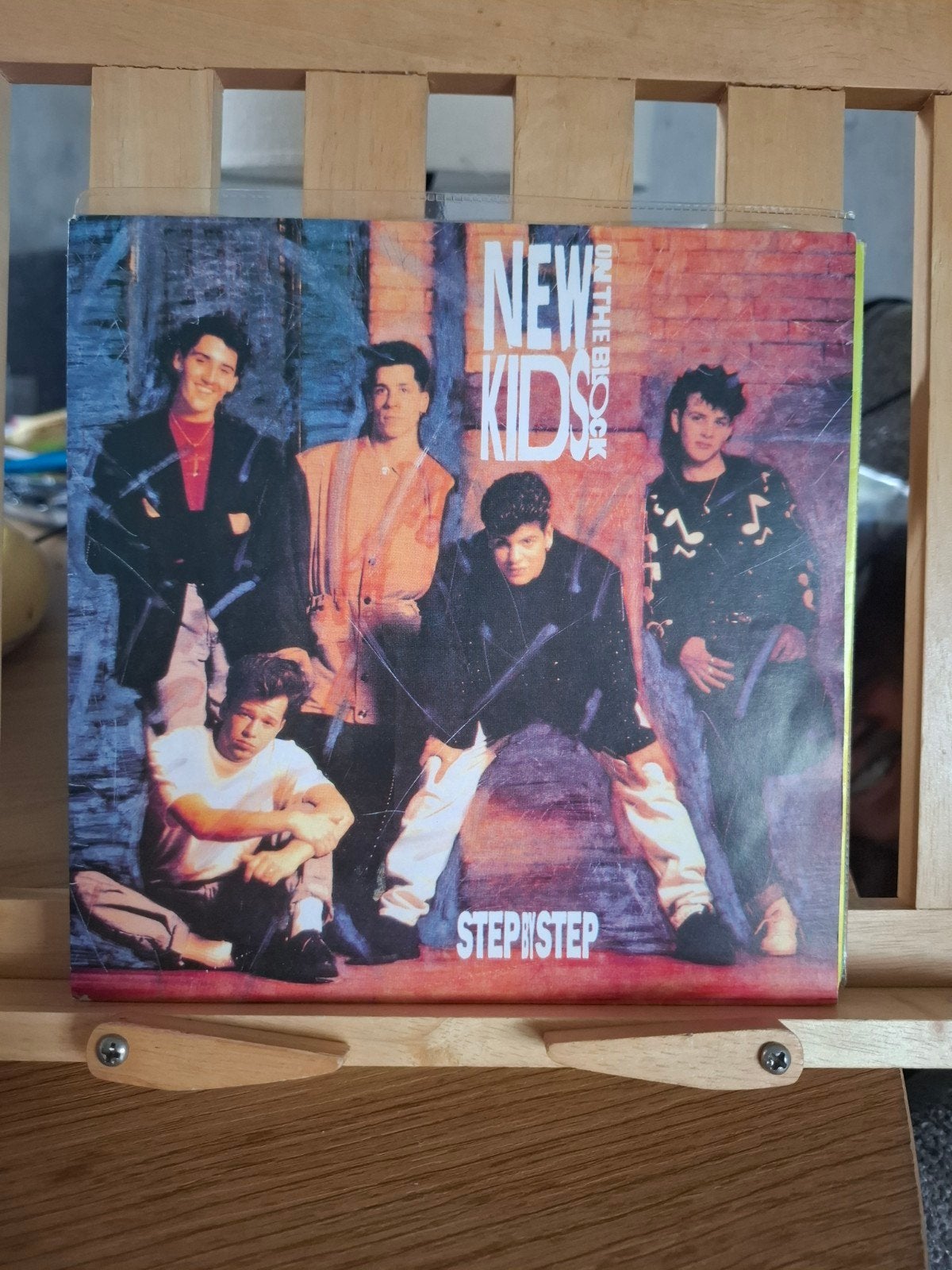 single: new Kids on the Block - step by step, Ophalen of Verzenden, Pop