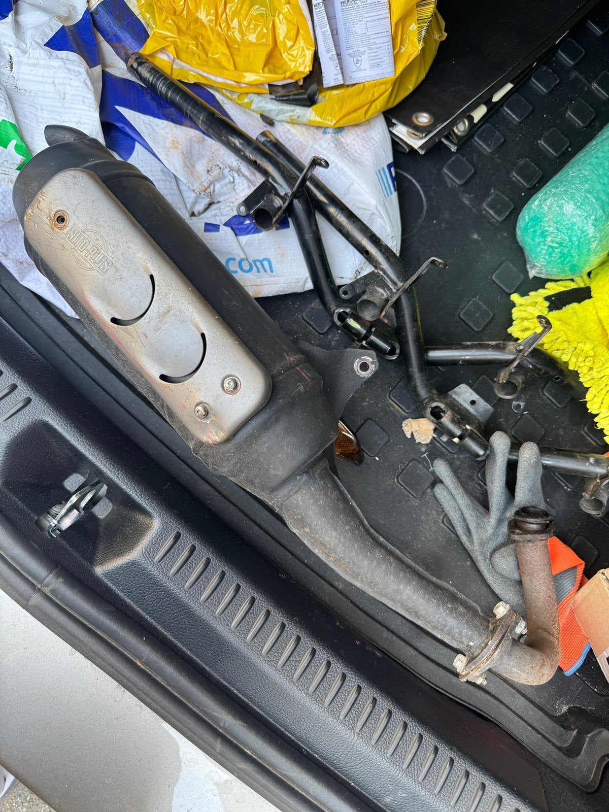 Sito plus uitlaat gilera runner piaggio nrg, Ophalen of Verzenden, Uitlaat