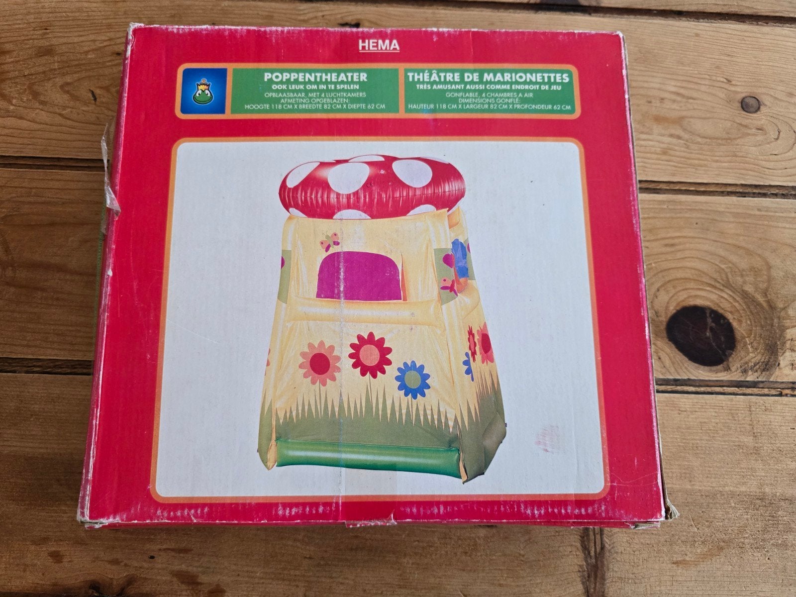 Opblaasbare poppenkast Nieuw Hema, Ophalen, Nieuw
