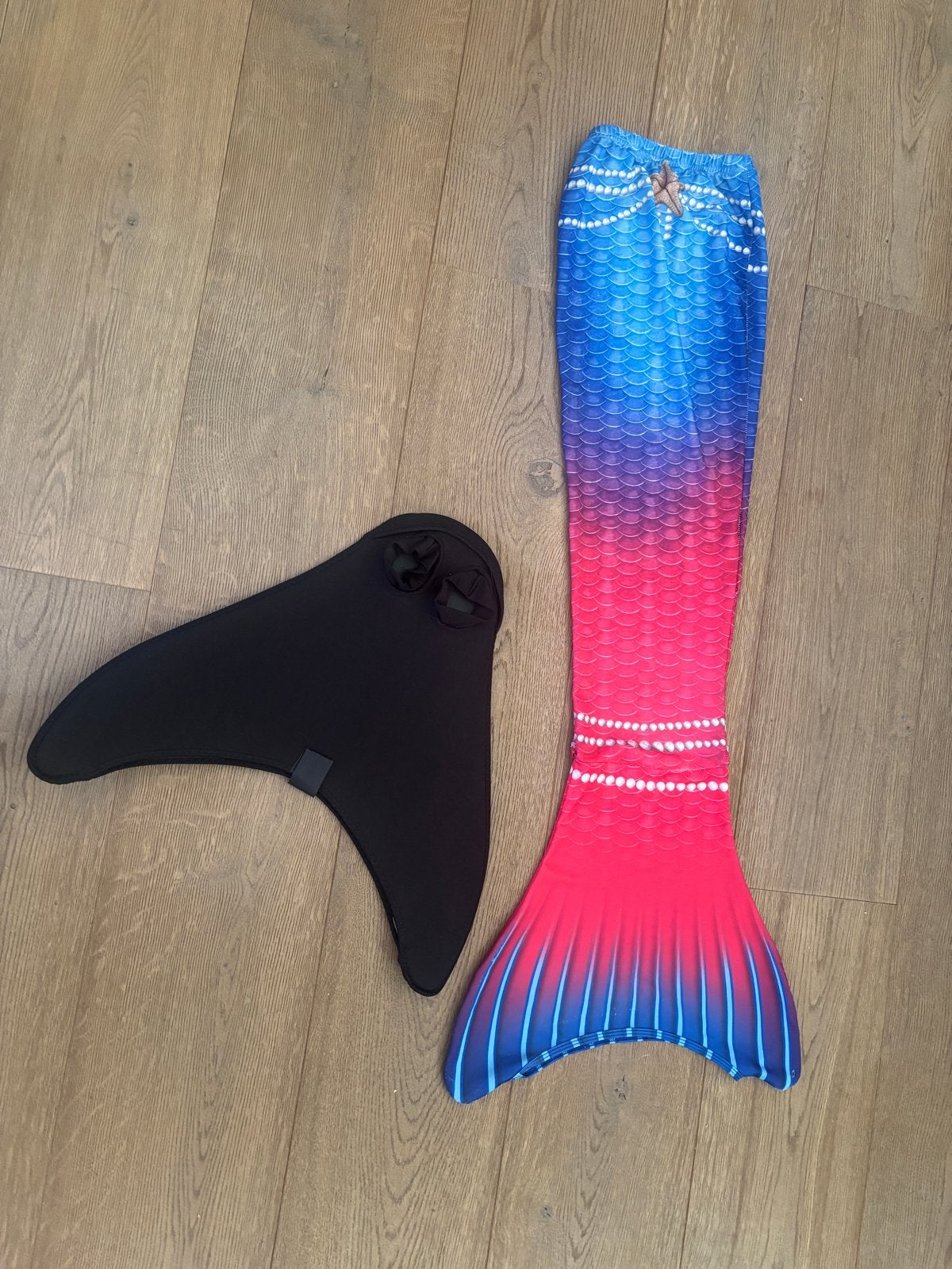 Zeemeerminstaart met Monovin - Blauw/Roze maat maat 116-128, Ophalen of Verzenden, Zo goed als nieuw, Meisje