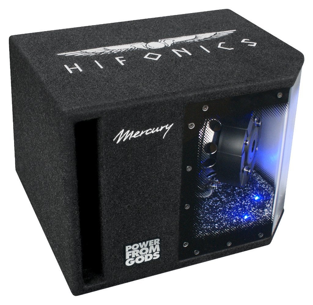 Hifonics Mercury MR8BP Bandpass subwoofer 8 inch / LED, Auto diversen, Autospeakers, Audio Design, Nieuw, Am Breilingsweg 3, 76709 Kronau, Duitsland