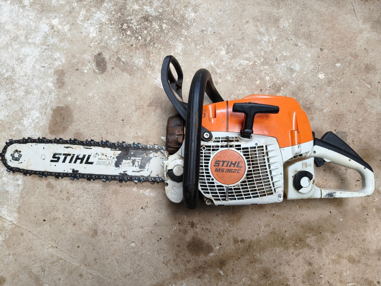 Stihl MS 362 C Kettingzaag met nieuwe ketting, Ophalen, Gebruikt, Boomzaag, Stihl