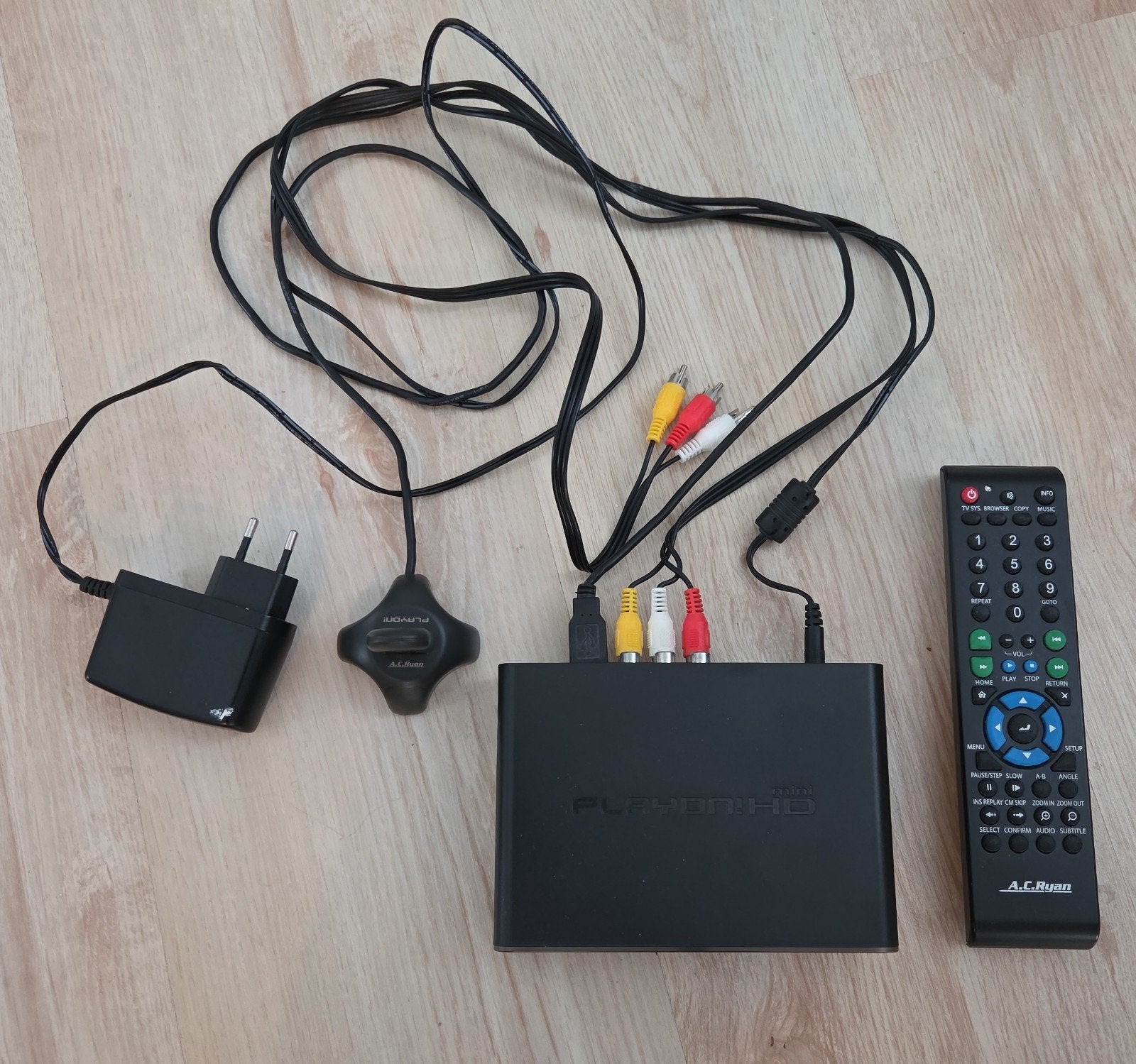 AC Ryan Playon! HD mediaspeler met afstandsbediening, Ophalen of Verzenden, Gebruikt, HDMI, Zonder harde schijf