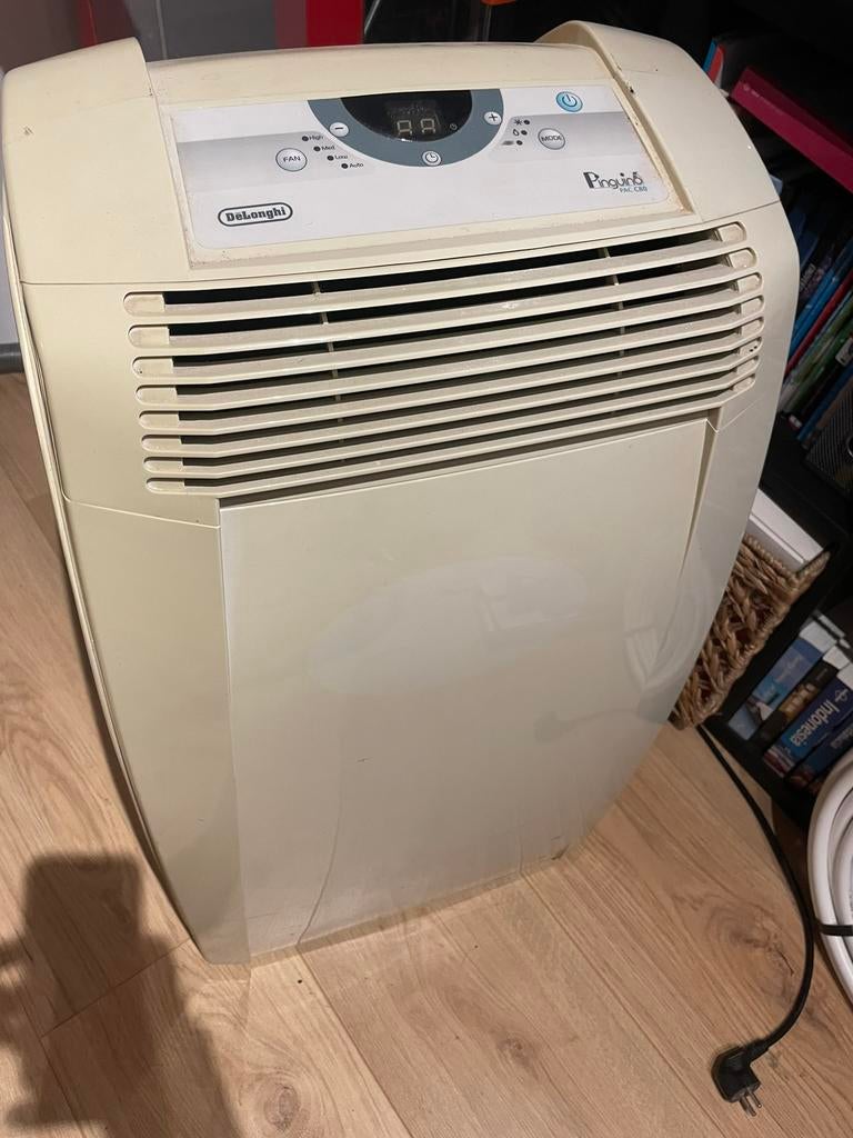 Delonghi Pinguino PAC C80 Mobiele Airco, Witgoed en Apparatuur, Airco's, Ophalen, Gebruikt, Minder dan 60 m³, 3 snelheden of meer