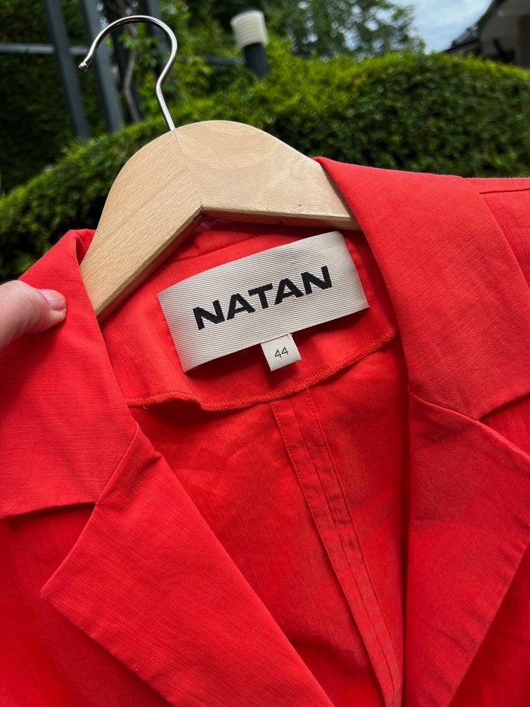 NATAN jasje koraalrood met korte mouw mt M/L - TIEN op Insta, TIEN concepts, -, Maat 42/44 (L), Ophalen of Verzenden