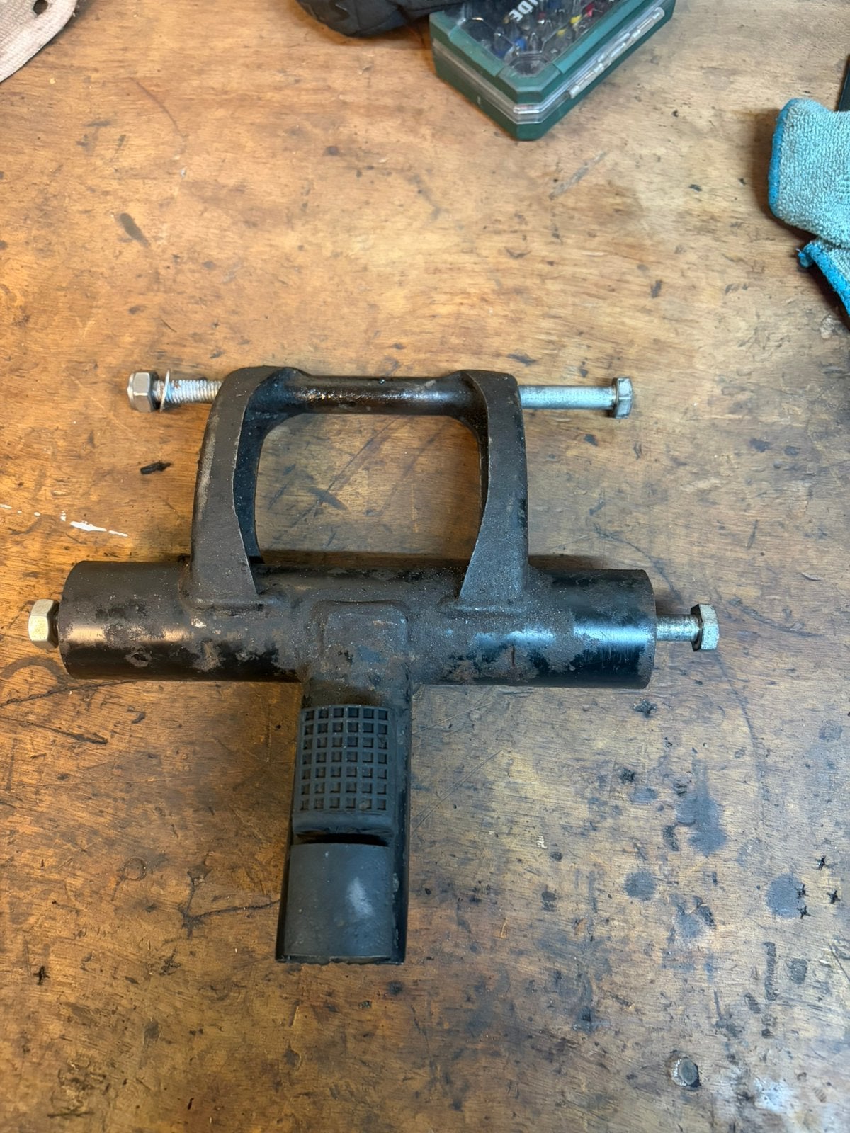 Piaggio Zip 2t subframe 125/180, incl blokbouten, Ophalen of Verzenden, Zo goed als nieuw, Blok