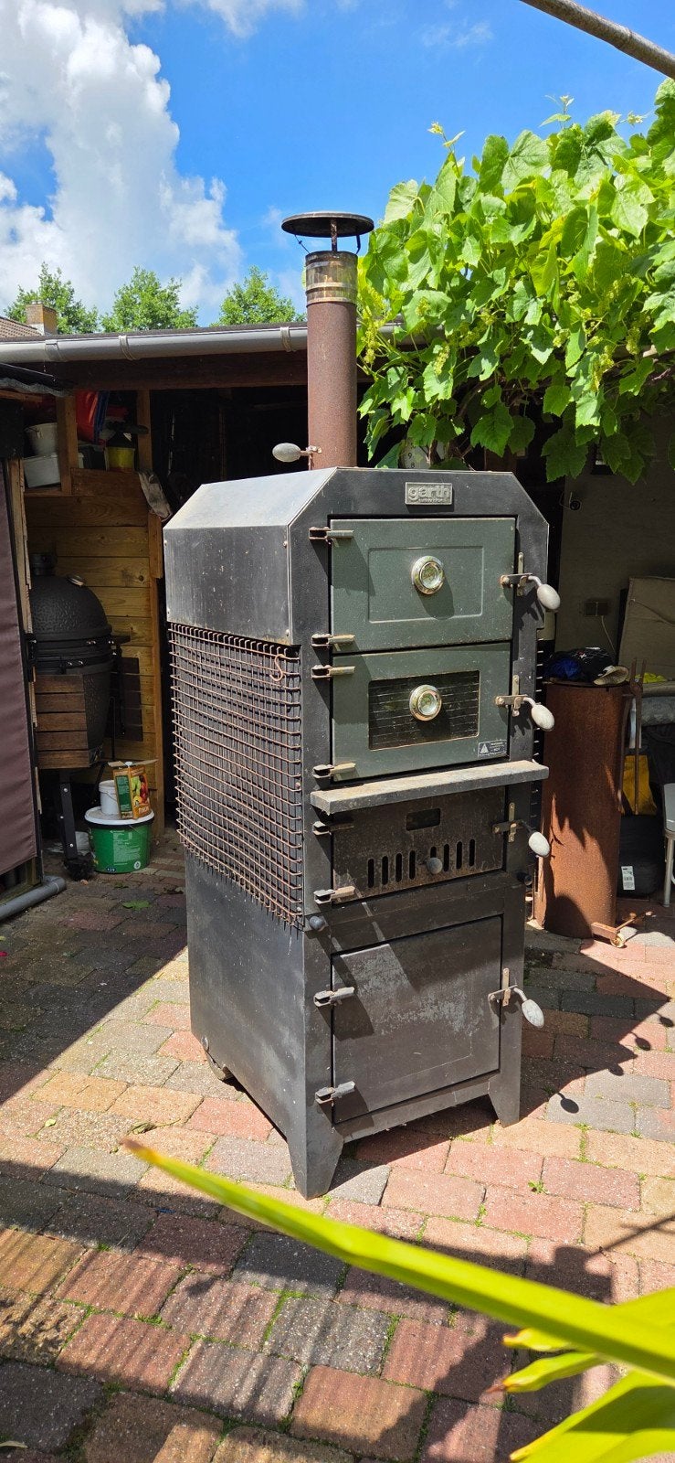 Garth Houtgestookte Pizza Oven & BBQ - Buitenkeuken, Tuin en Terras, Pizzaovens, Ophalen