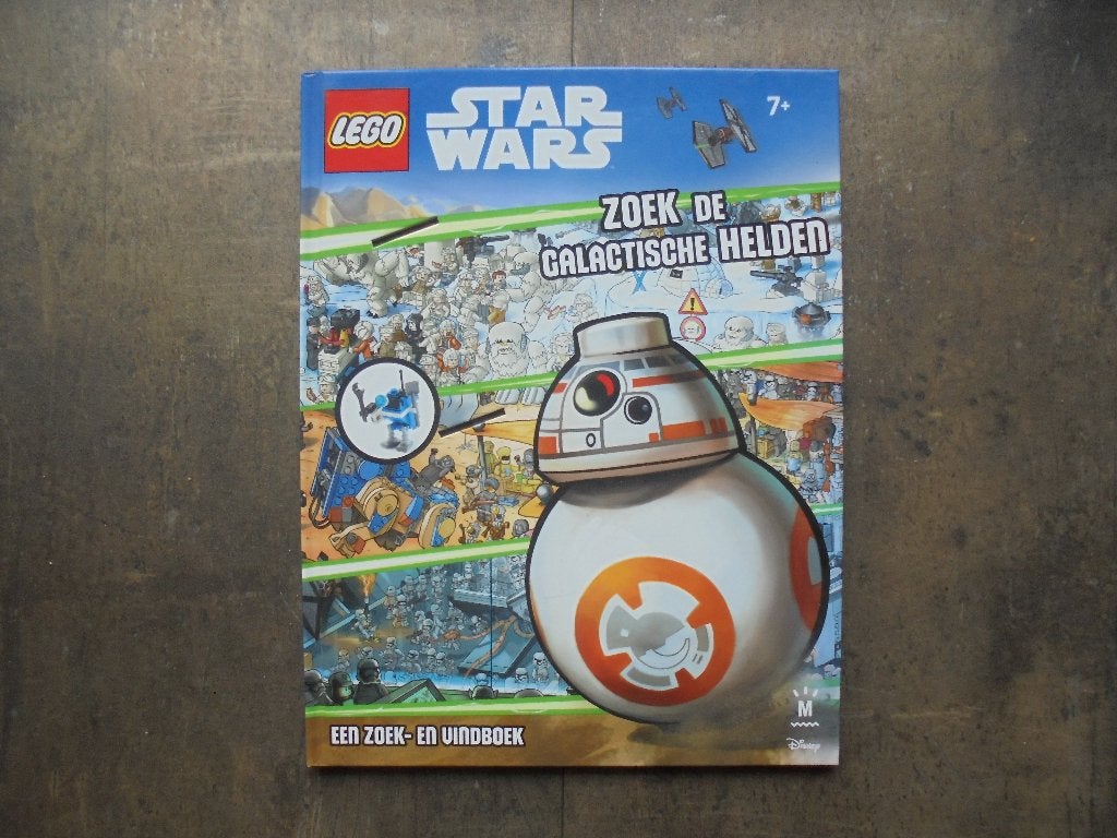 Lego Book Lego Star Wars Zoek Galactische Helden(zie foto)II, Ophalen of Verzenden, Gebruikt, Lego, Star Wars