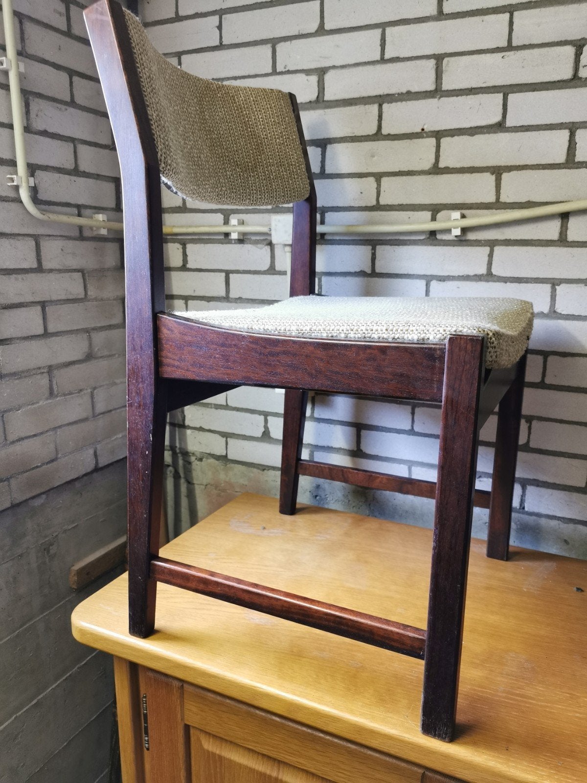 Jaren 70 vier stoelen., Ophalen of Verzenden