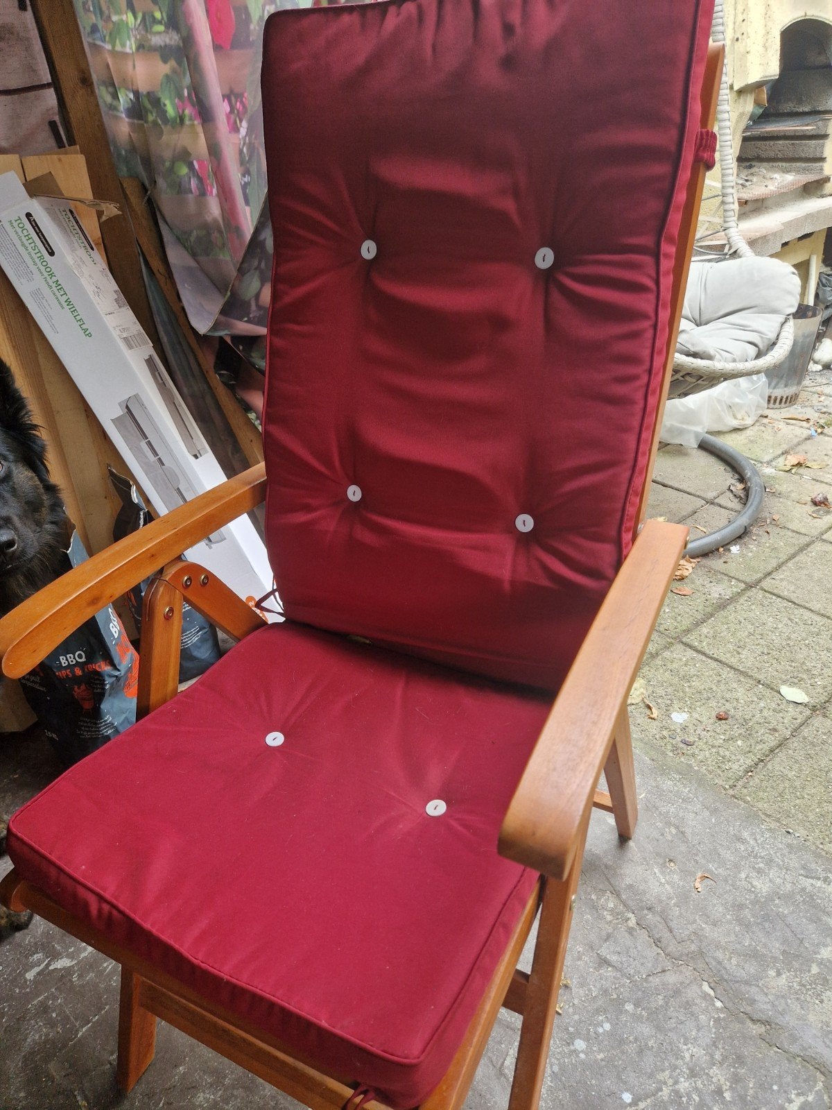 tuinstoelen, Tuin en Terras, Ophalen of Verzenden, Gebruikt, Hout