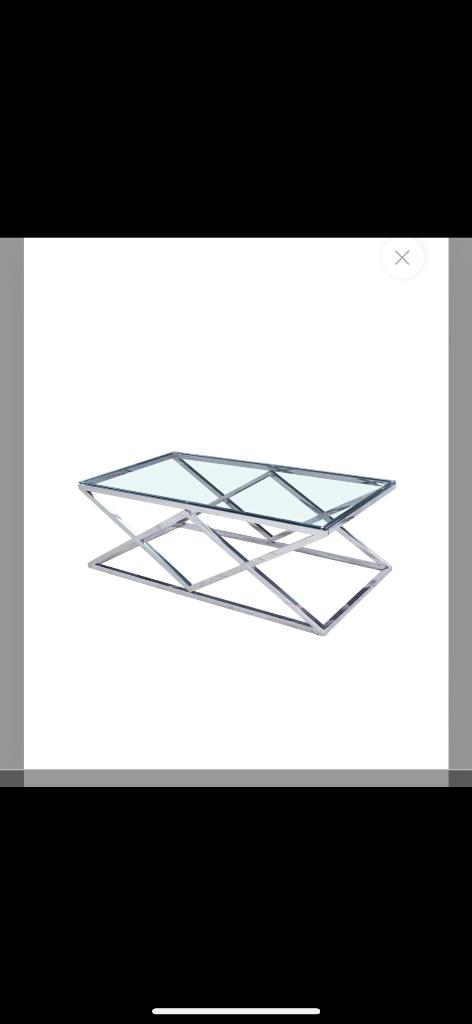 Salontafel sidetable, Ophalen, Gebruikt, 100 tot 150 cm, 50 tot 100 cm