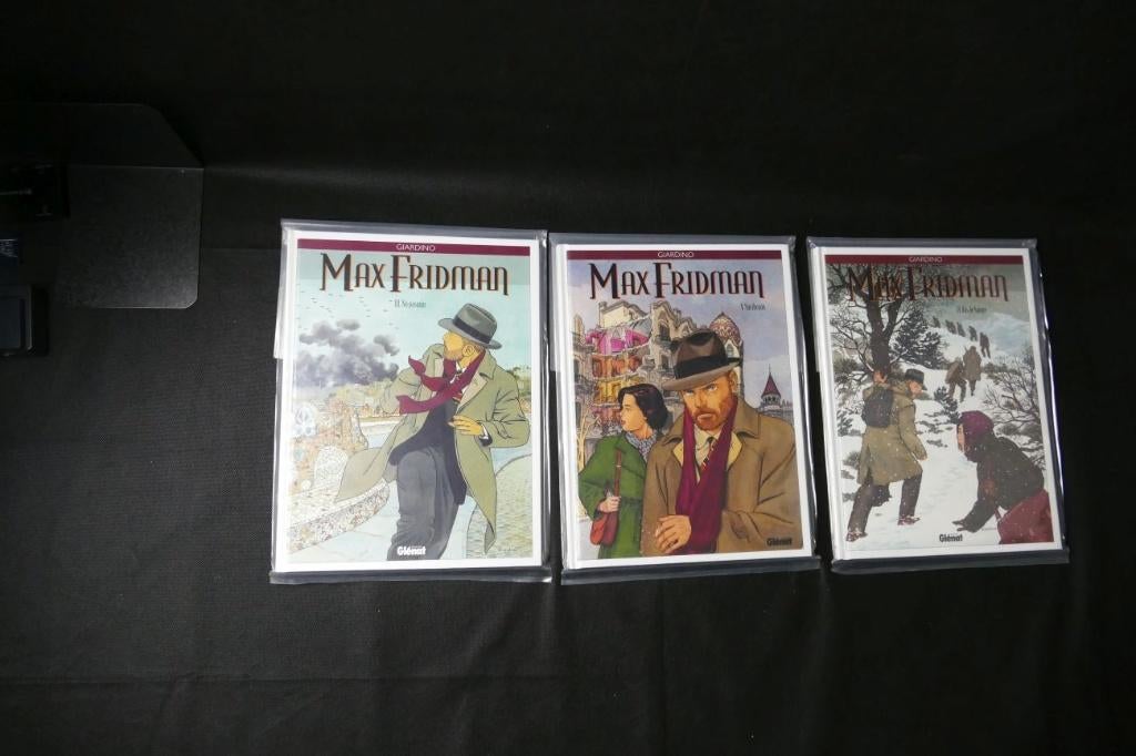 Max Fridman, delen 3 t/m 5, Boeken, Stripboeken, Meerdere stripboeken, Verzenden, Zo goed als nieuw, Vittorio Giardino