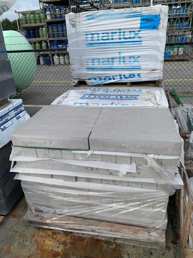 Stapelblok Brickline 10x10x60 cm Black & Light Grey - J&W 66, Ophalen, Blok, Nieuw, Nvt