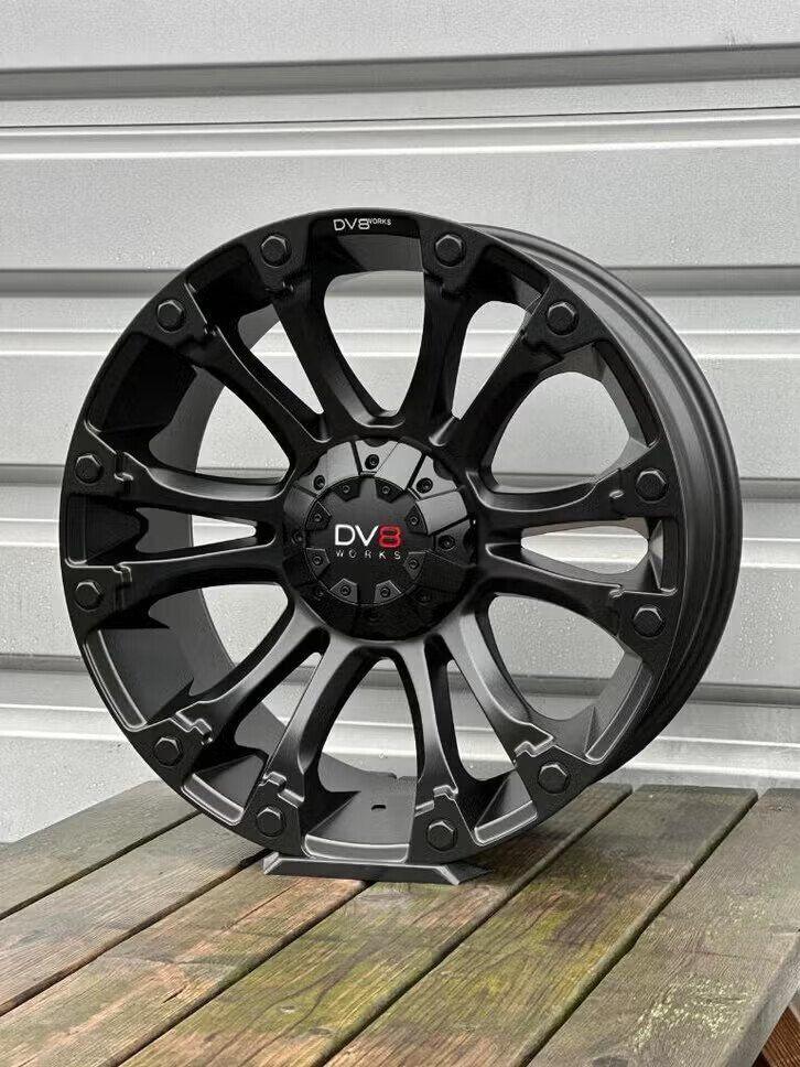 20 inch DV8 WORKS Sportvelgen RAM 1500 FORD F150 CHEVROLET, Auto-onderdelen, Banden en Velgen, Gebruikt, Velg(en), -, -