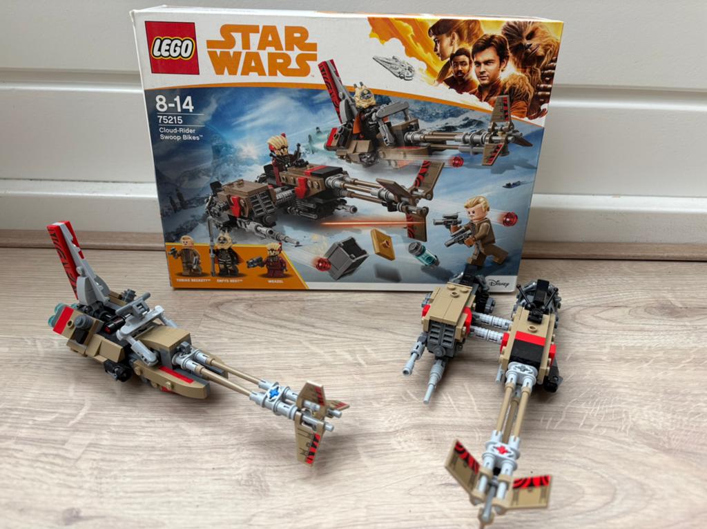 Lego 75215 cloud rider swoop bikes, Compleet, Star Wars, Lego, Ophalen of Verzenden
