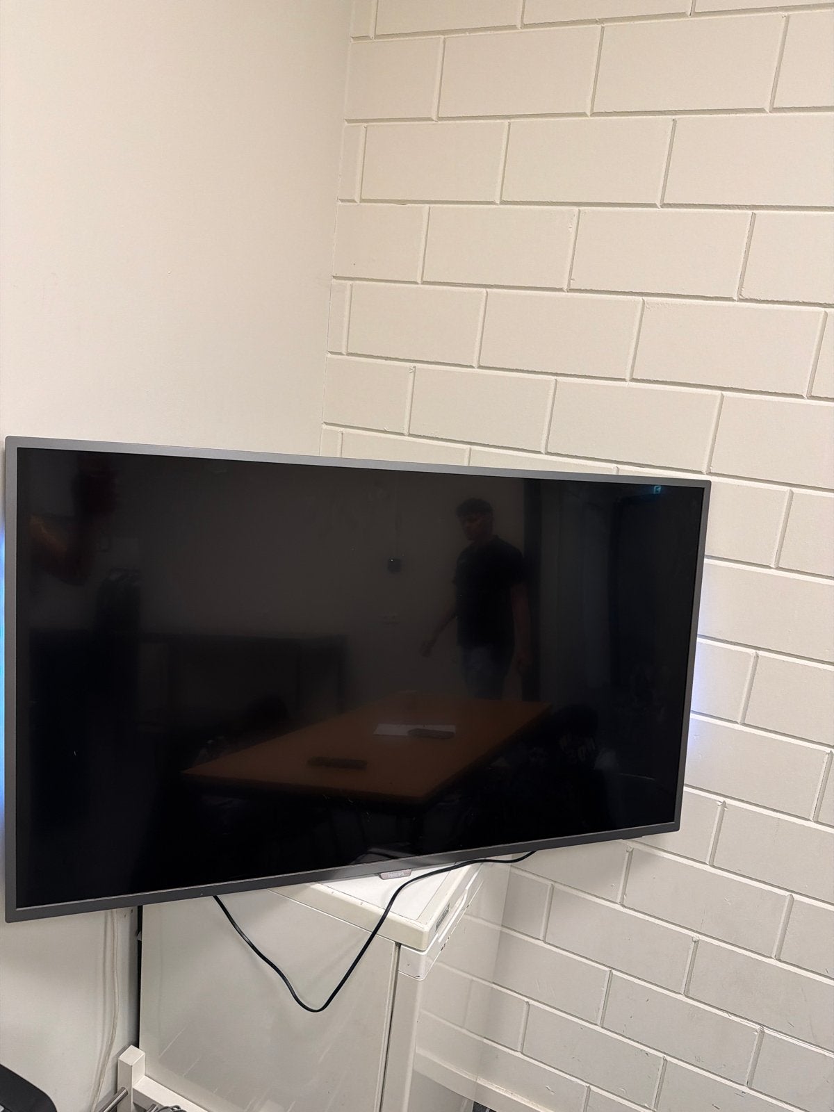 TV met kapot beeldscherm - voor onderdelen of reparatie, Ophalen, Philips, 50 Hz, 100 cm of meer