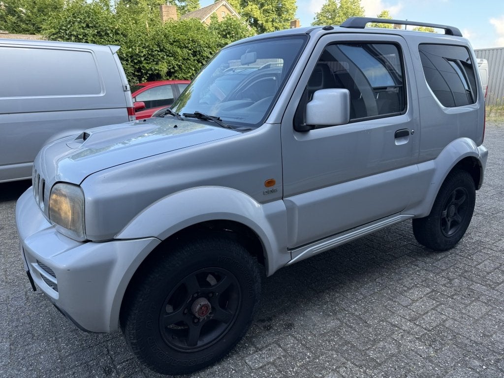 Suzuki Jimny 1.5 DDIS JLX 2007 4x4 AIRCO 193000km NAP, Auto's, Suzuki, Gebruikt, Zwart, 4 cilinders, Origineel Nederlands