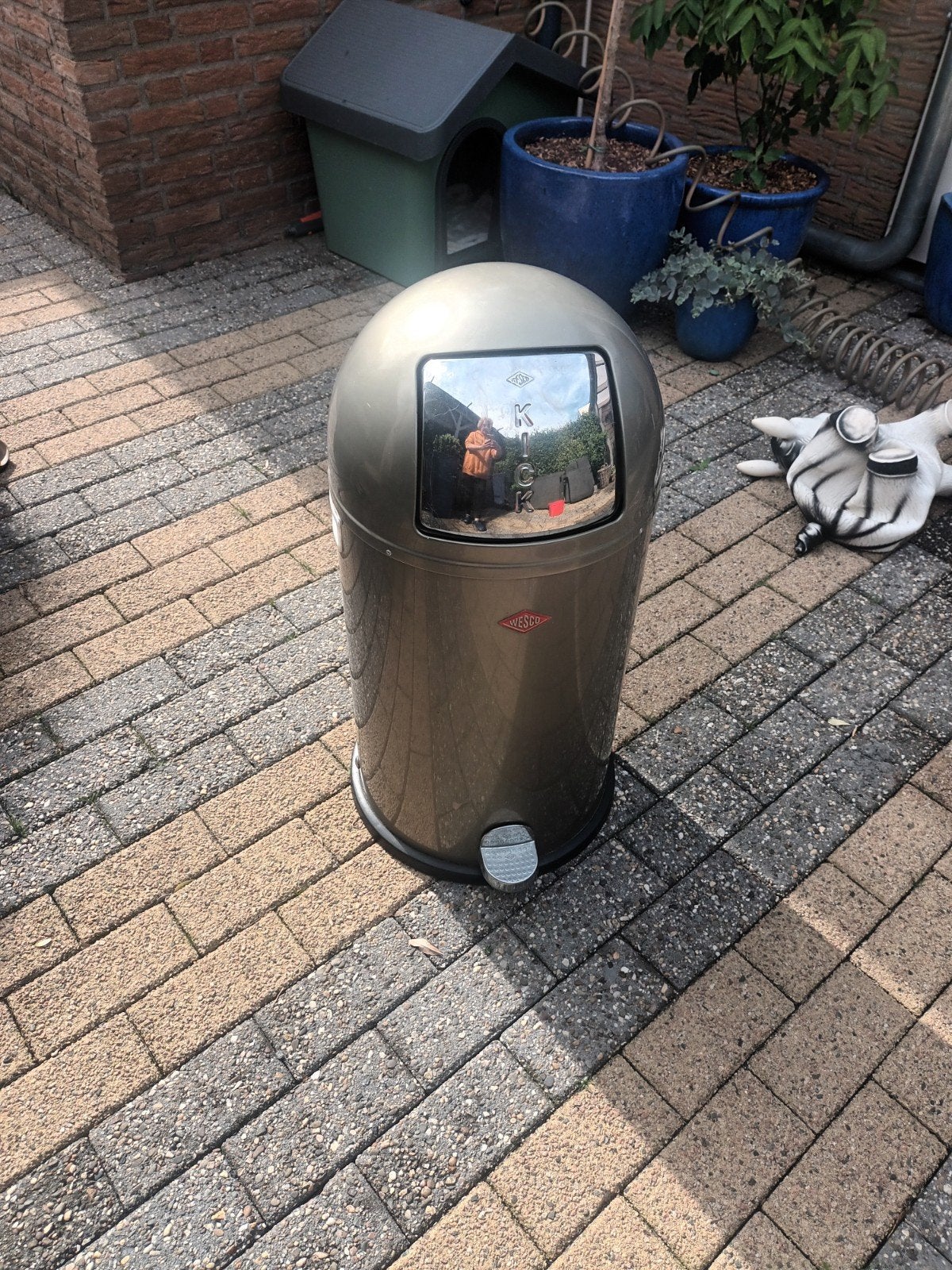 Wesco prullenbak, Huis en Inrichting, 40 liter of meer, Ophalen, Gebruikt