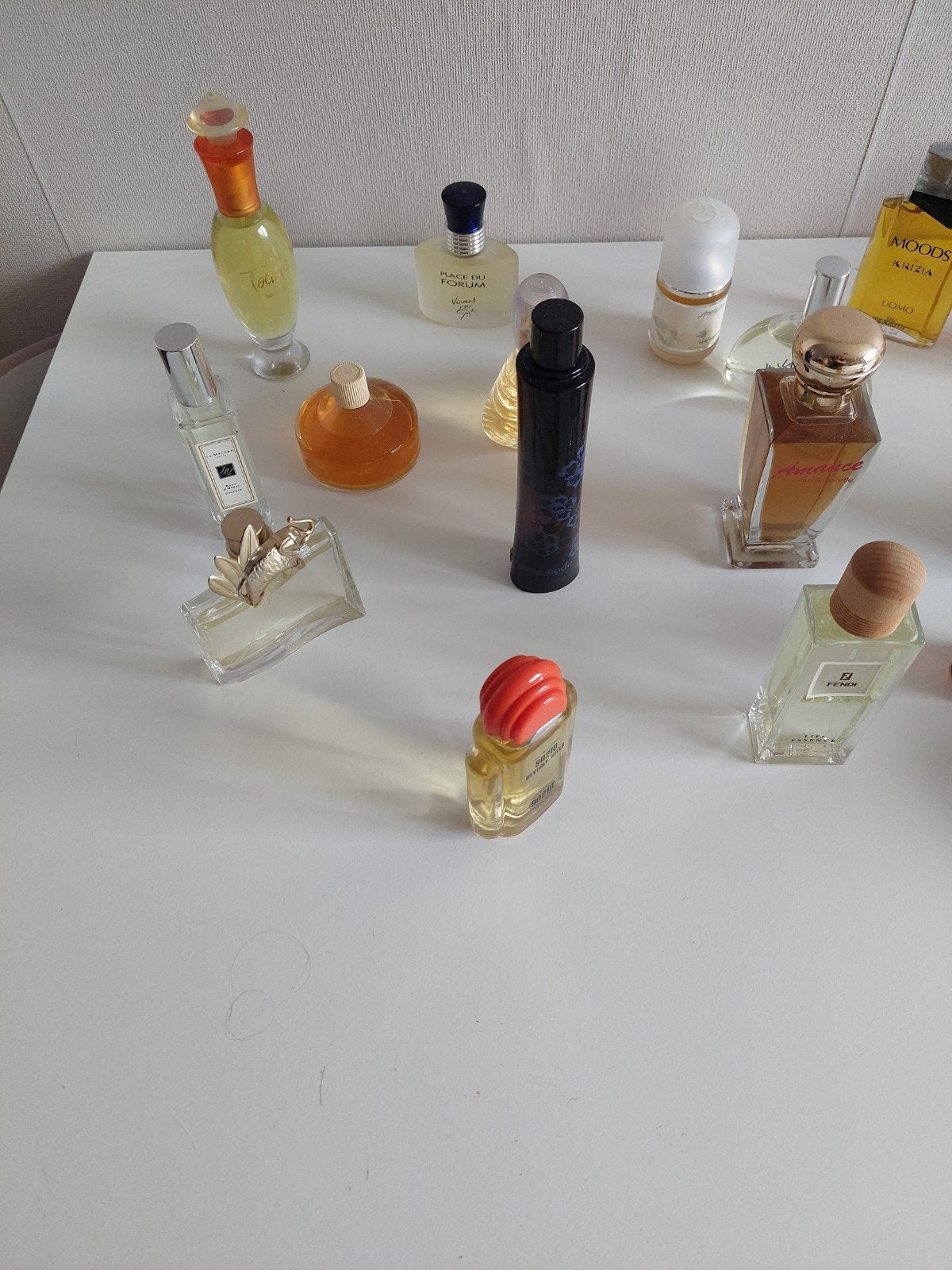 doos 4: Partij Vintage parfumflesjes, 63 stuks, Verzamelen, Ophalen, Gebruikt, Parfumfles