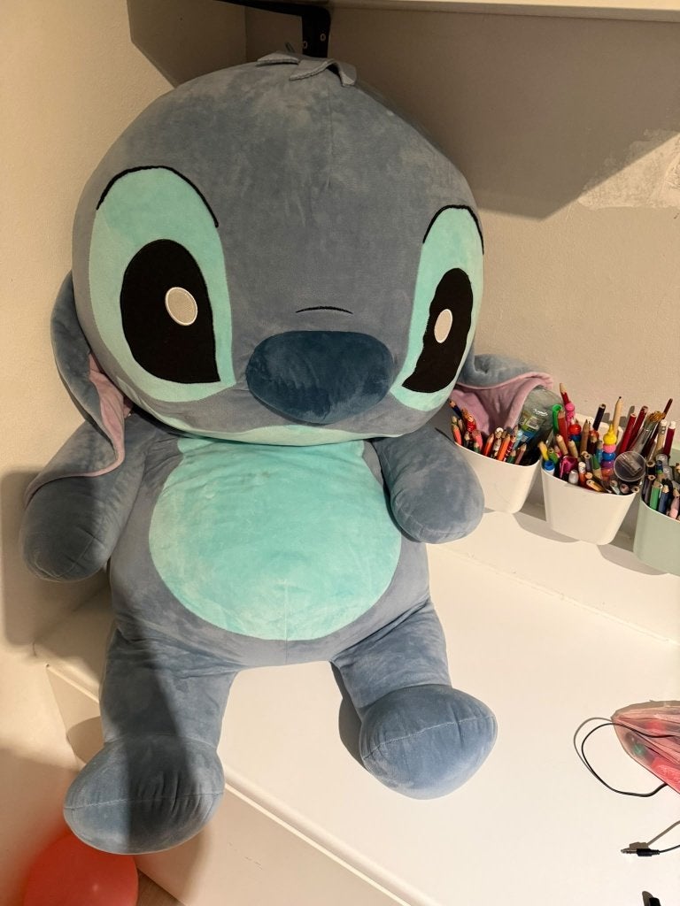 Grote Stitch knuffelbeer (Lilo & Stitch), Ophalen, Disney, Beer, Zo goed als nieuw