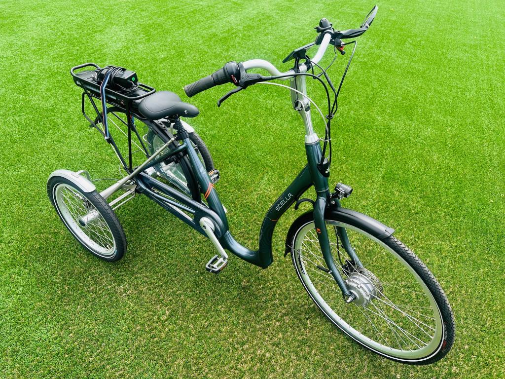 Stella Nantes elektrische Driewieler met lage instap ✅, Fietsen en Brommers, Niet ingevuld, Ophalen of Verzenden, Zo goed als nieuw