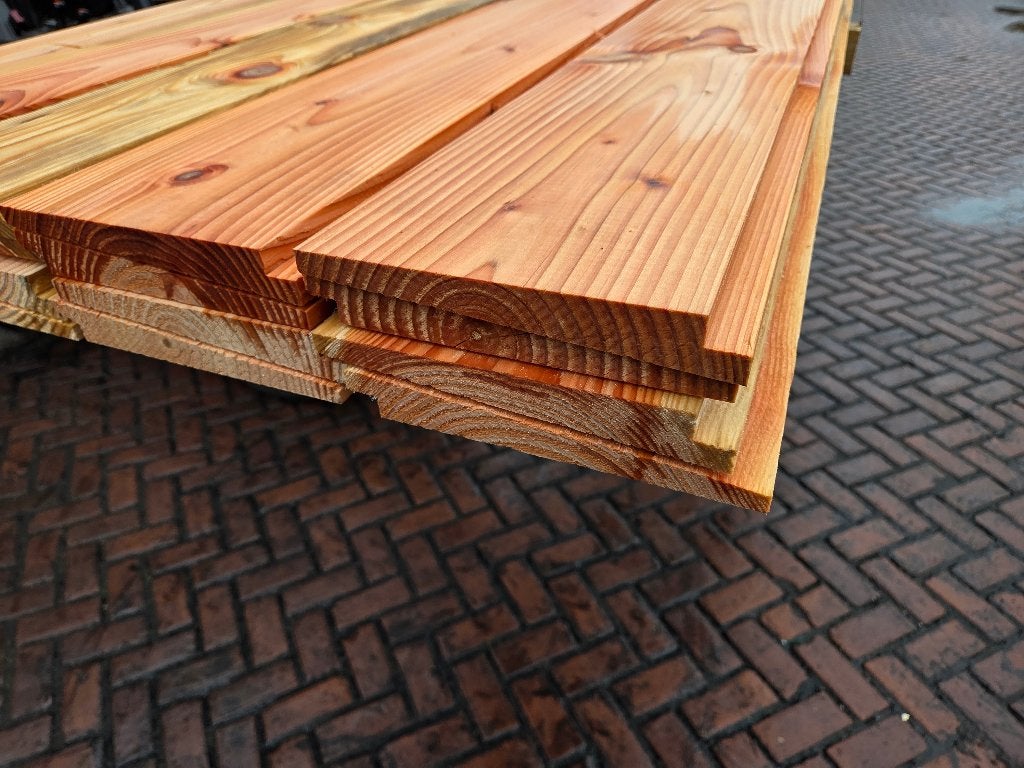 14.4 m2 Douglas Zweeds rabat - nr: TP152, Ophalen, Nieuw, 250 cm of meer, Planken