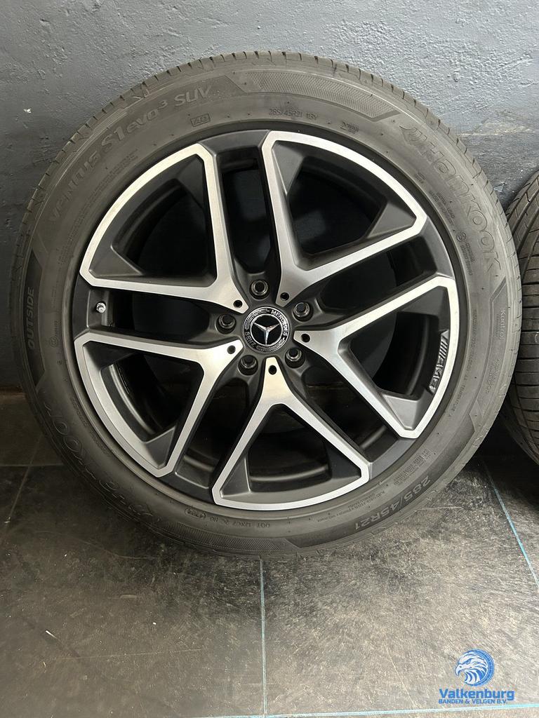 6mm! Originele Mercedes G-klasse G63 W463 21 inch zwarte AMG, Gebruikt, -, 285 mm, -