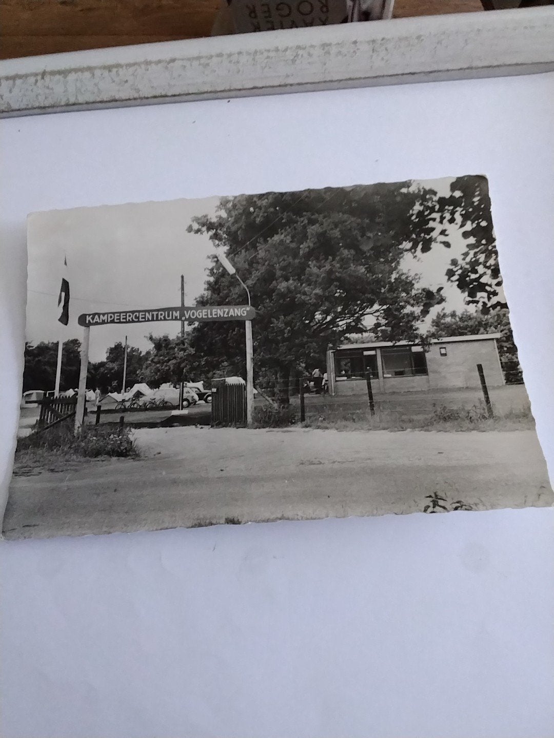 Oude Ansichtkaart Kampeercentrum Vogelenzang Gelopen, Ophalen of Verzenden, 1960 tot 1980, Gelopen, Noord-Holland