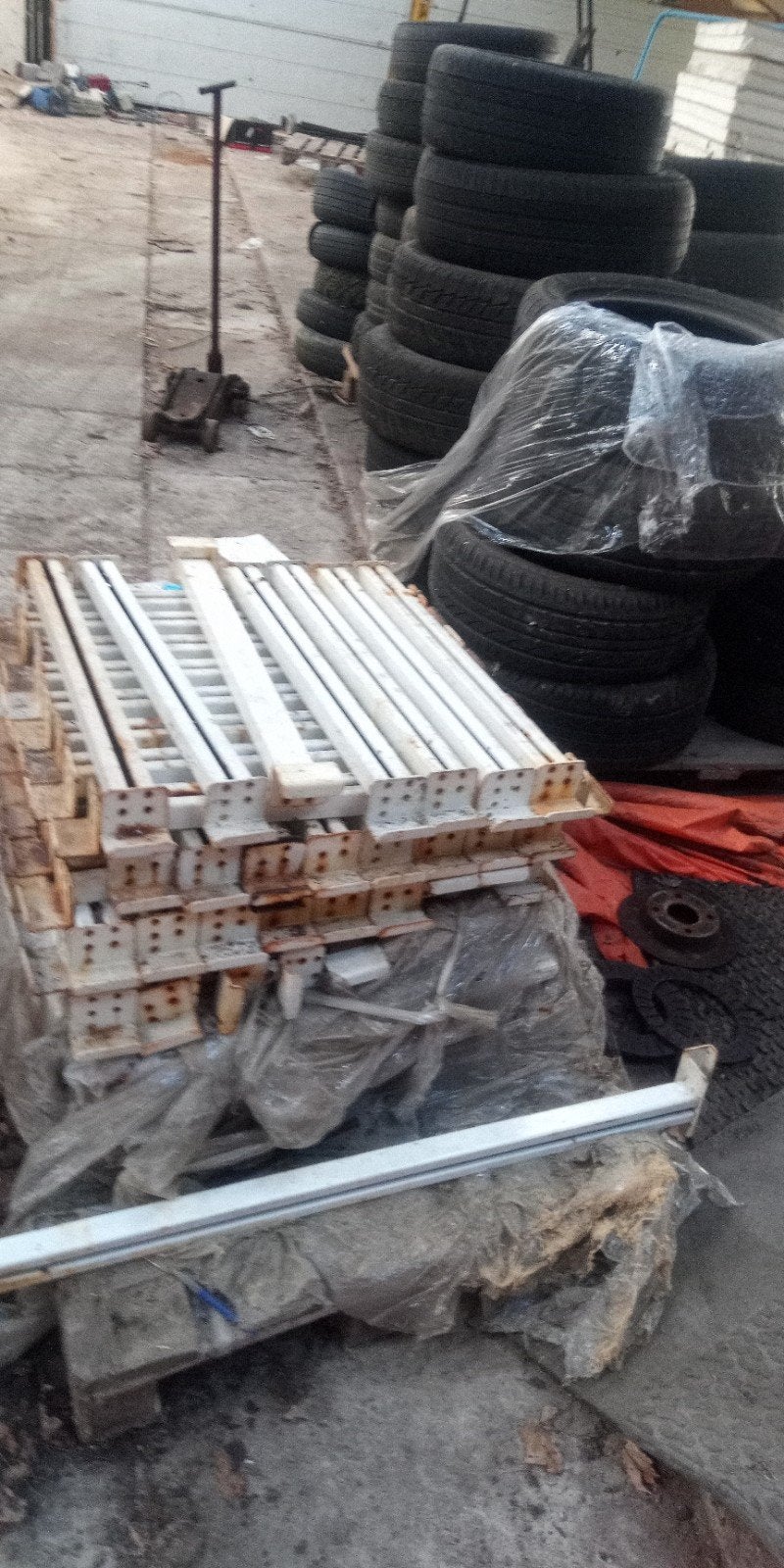 stelling drager s palletstellingen, Ophalen, Gebruikt