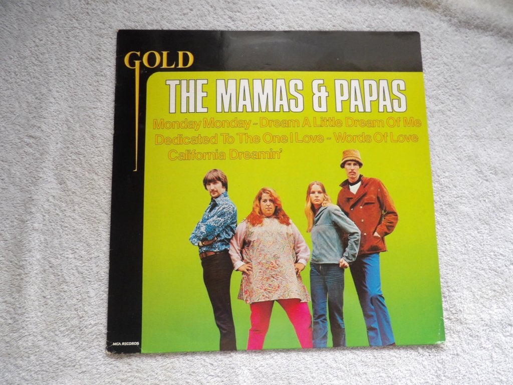 The Mamas & Papas - GOLD, LP, Gebruikt, Complilatie, 12 inch