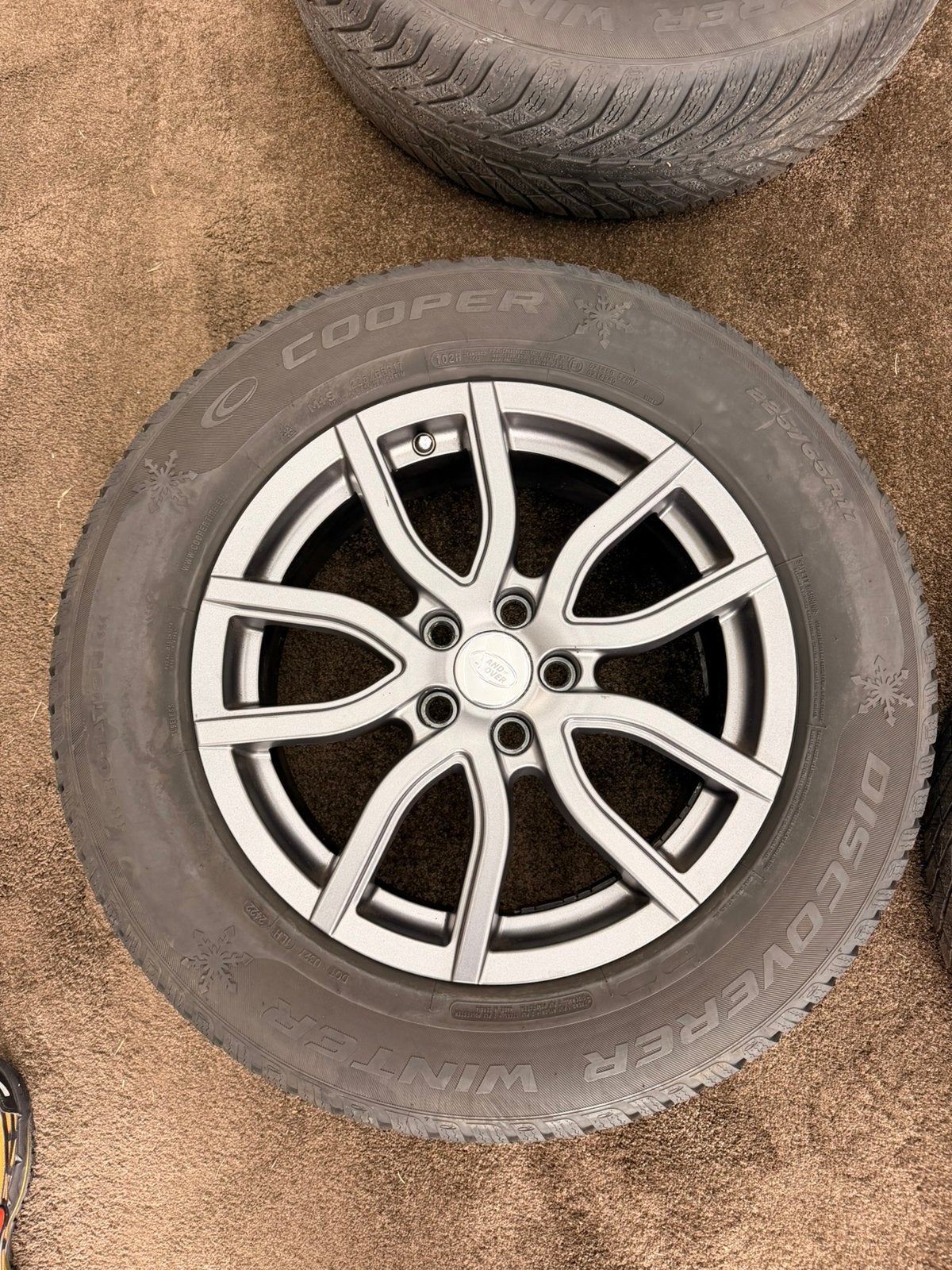 Land rover , Range rover velgen 17 inch evoque discovery, Auto-onderdelen, Ophalen, Velg(en), 17 inch, Winterbanden