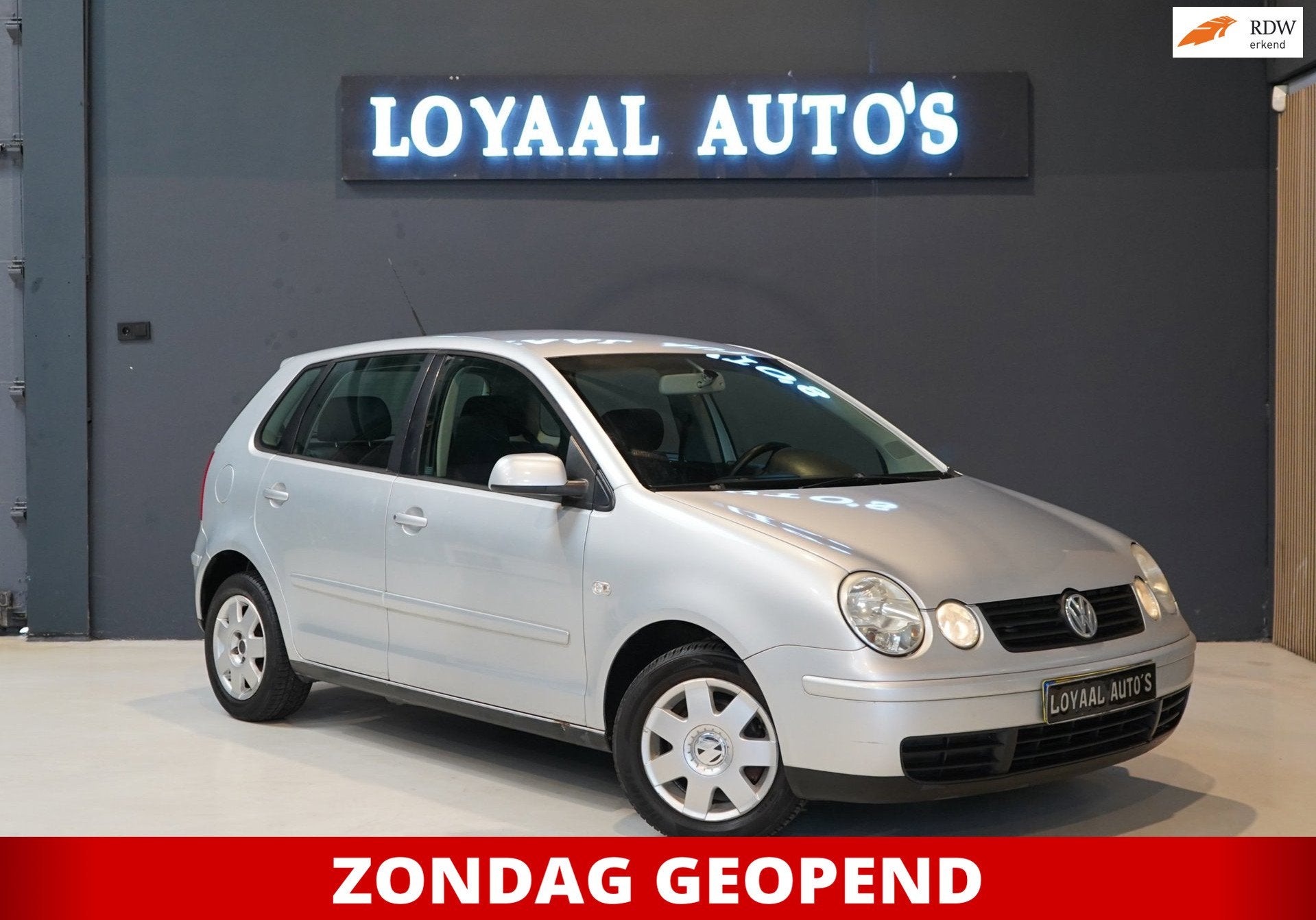 Volkswagen Polo 1.4-16V Highline | AIRCO | NAP | APK, Voorwielaandrijving, 4 cilinders, Origineel Nederlands, Bedrijf