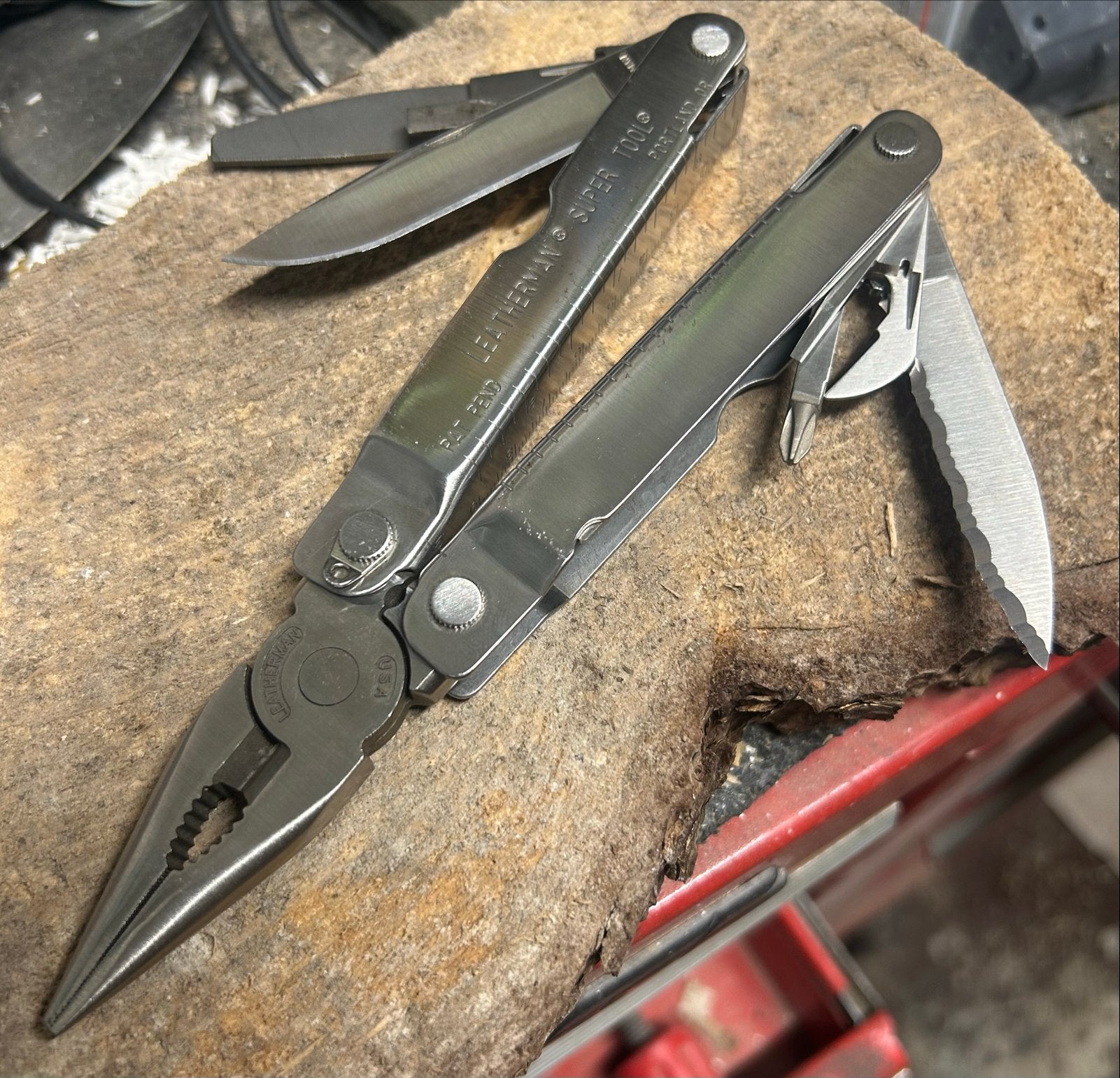 Leatherman Super Tool Multitool - Nieuw, Ophalen of Verzenden, Nieuw, Multitool, Overige merken