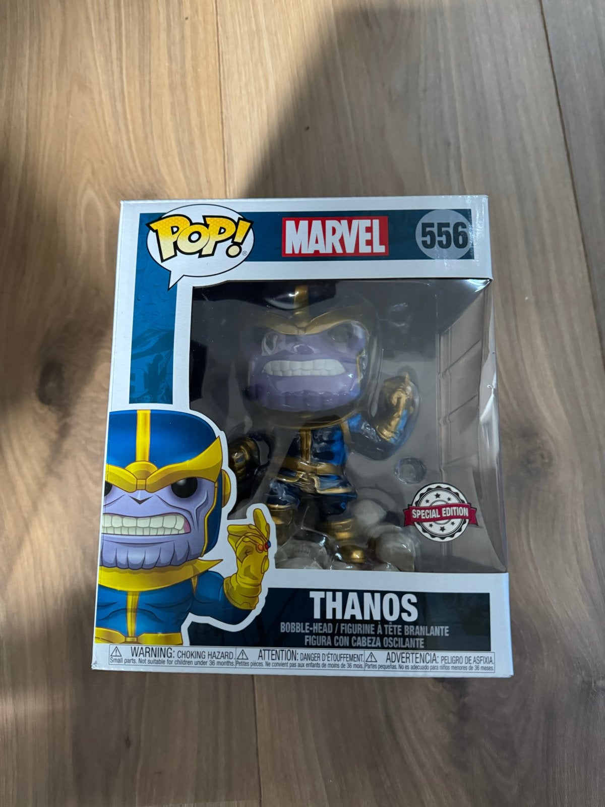 Funko Pop! Marvel Thanos 556 Deluxe Special Edition, Ophalen of Verzenden, Zo goed als nieuw