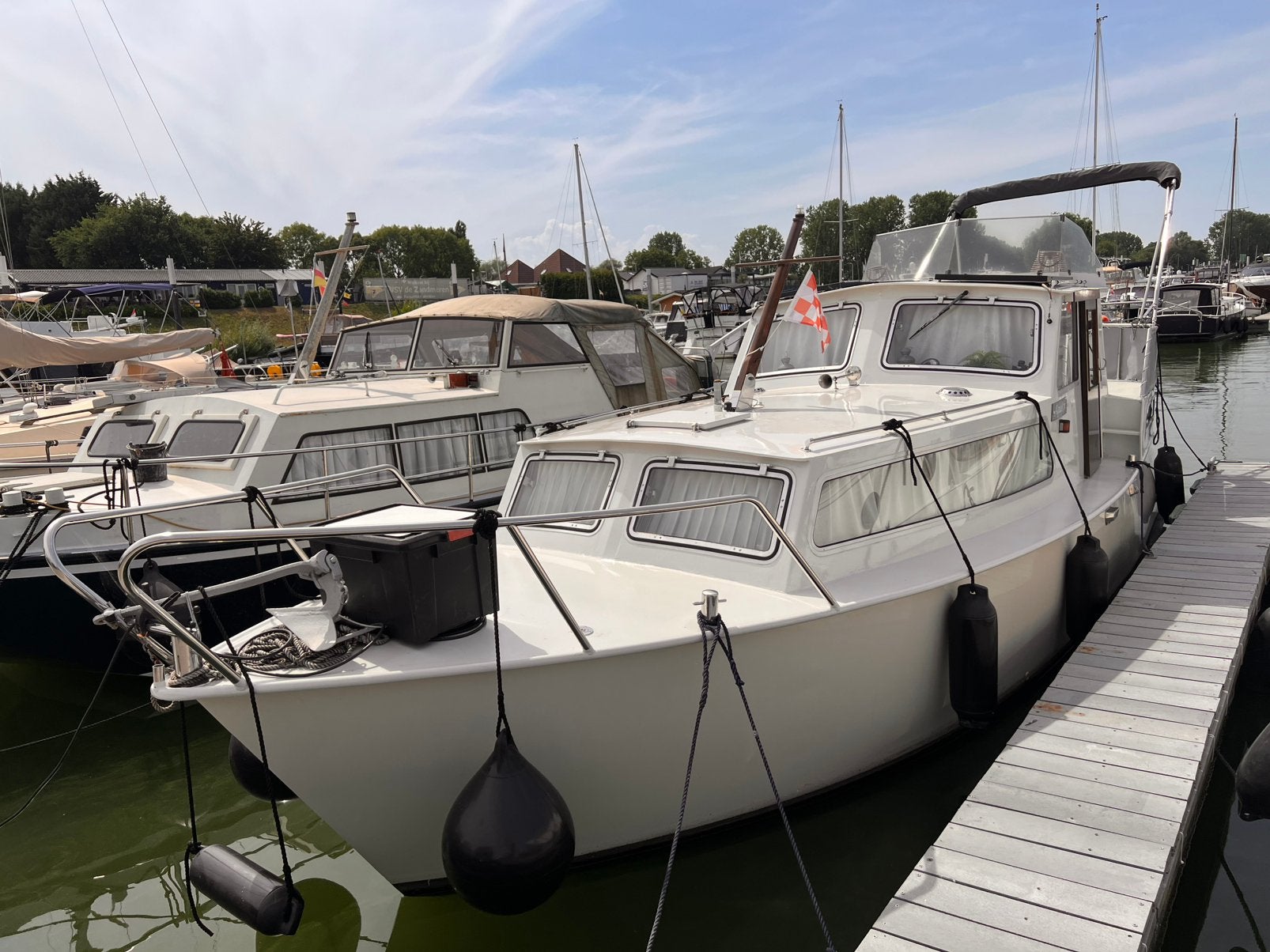 Ten Broeke Kruiser, Watersport en Boten, 9 m, Gebruikt, Binnenboordmotor, Walstroom