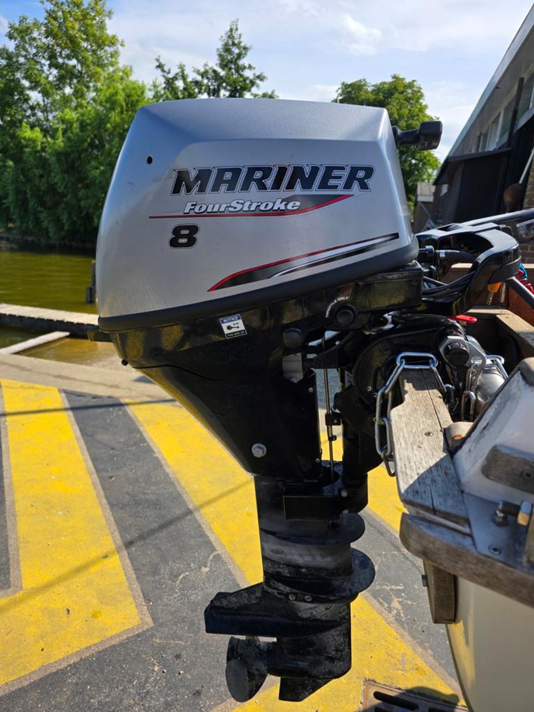 Mariner 8, Suzuki 8 kortstaart 2011 - 2023, Ophalen, Gebruikt, 5 tot 10 pk, Viertaktmotor