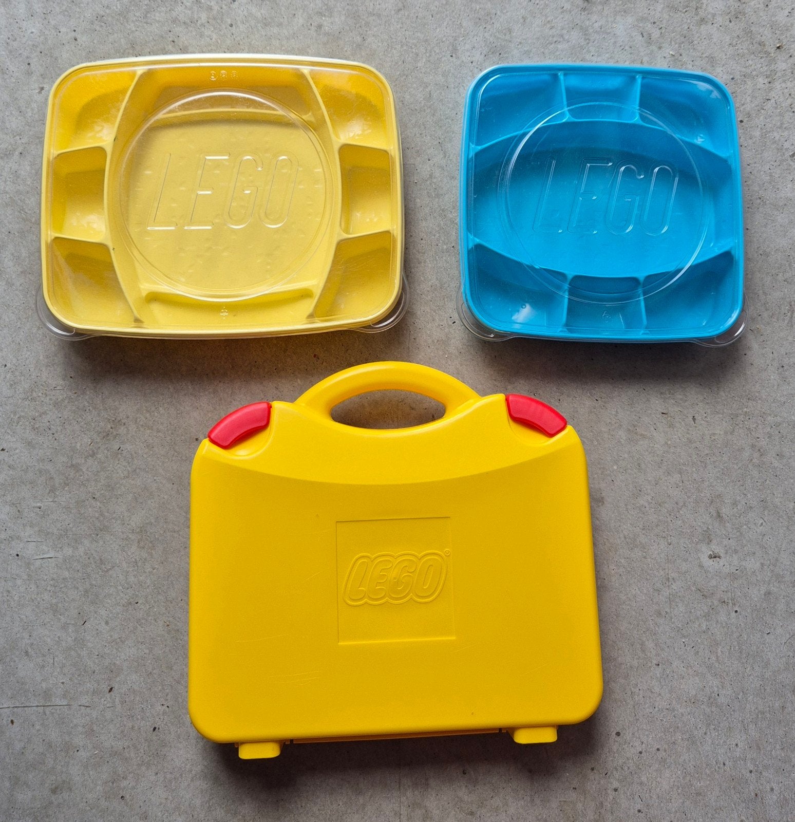Lego opbergdoosjes/koffertje, Kinderen en Baby's, Speelgoed | Duplo en Lego, Ophalen, Lego